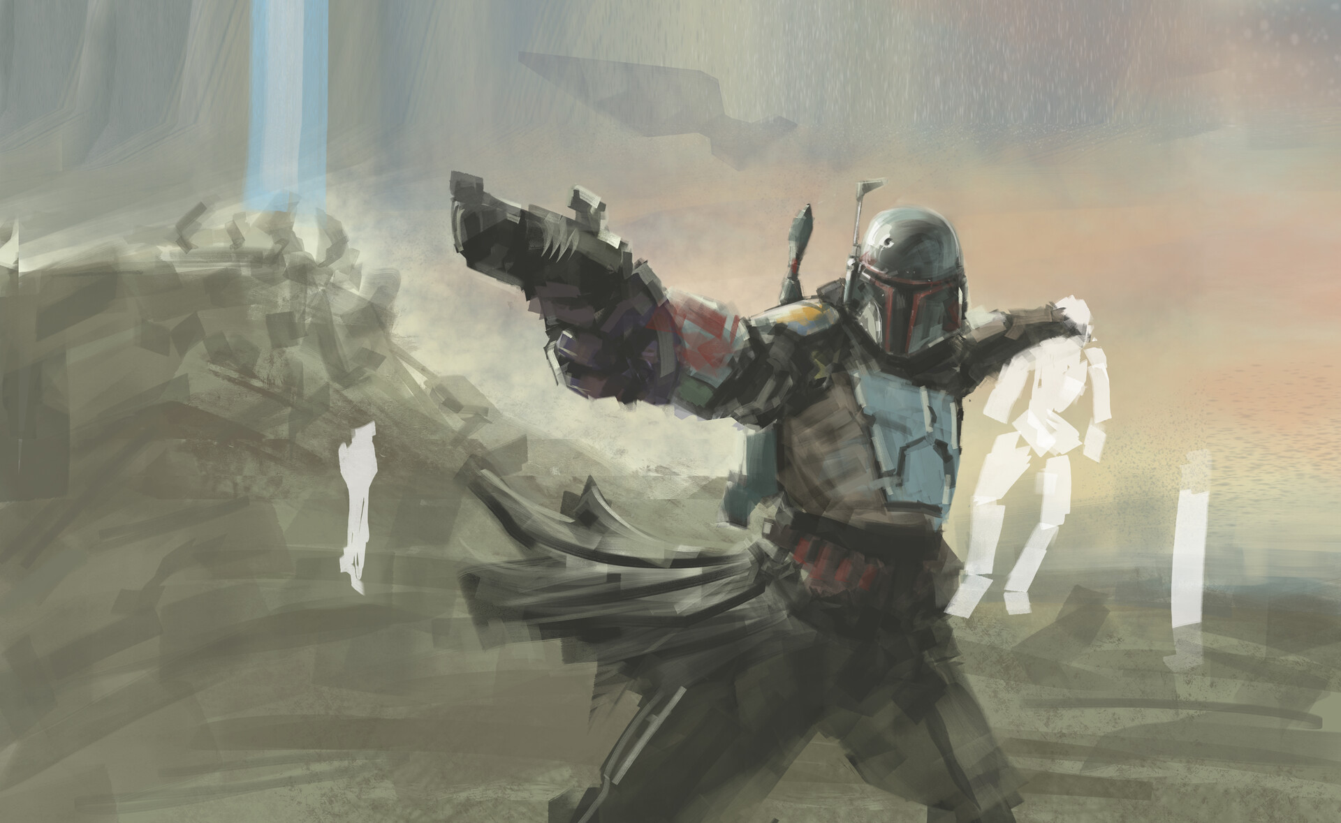 The Mandalorian Character Art Wallpapers