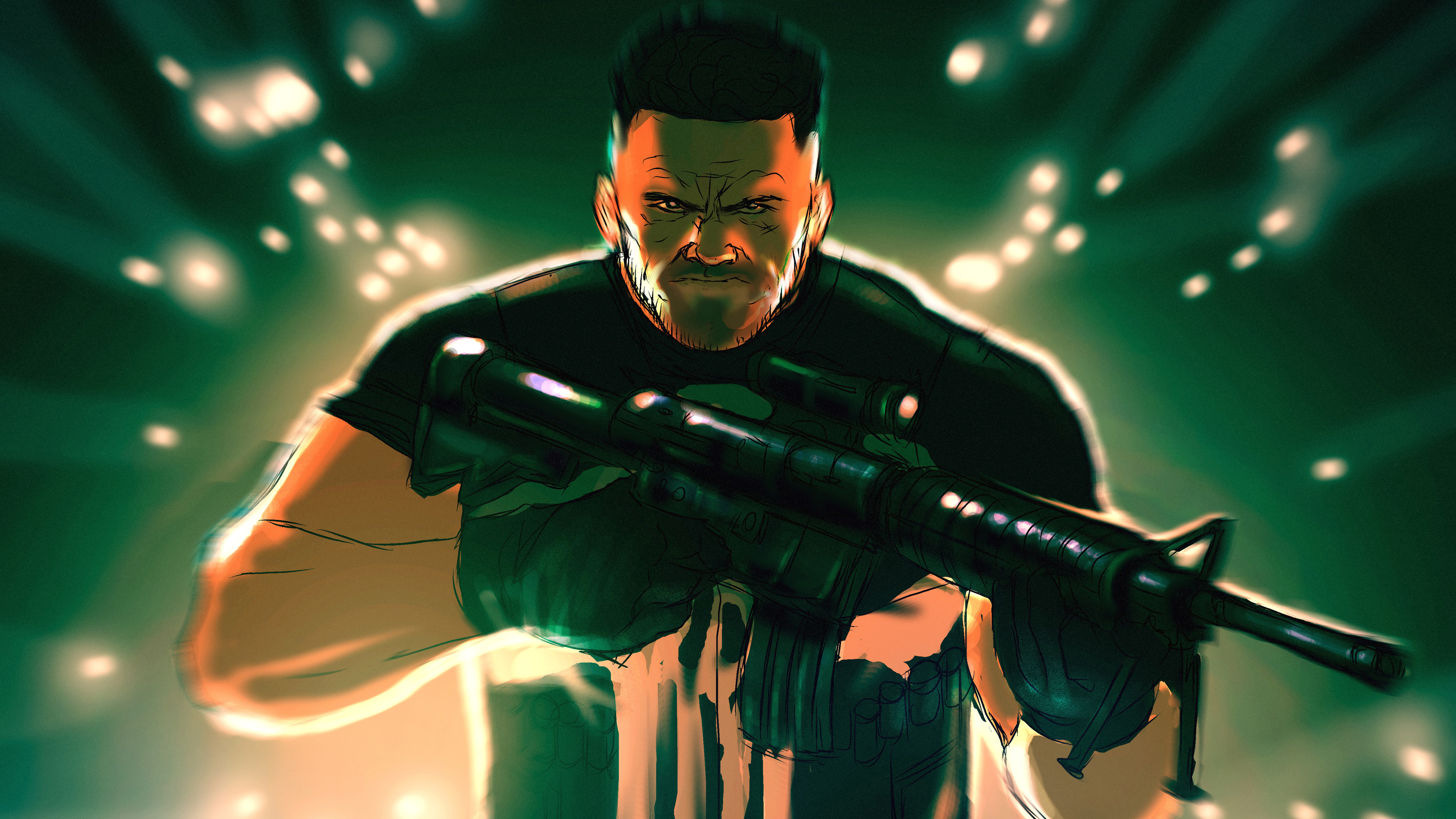 The Punisher Artwork Wallpapers