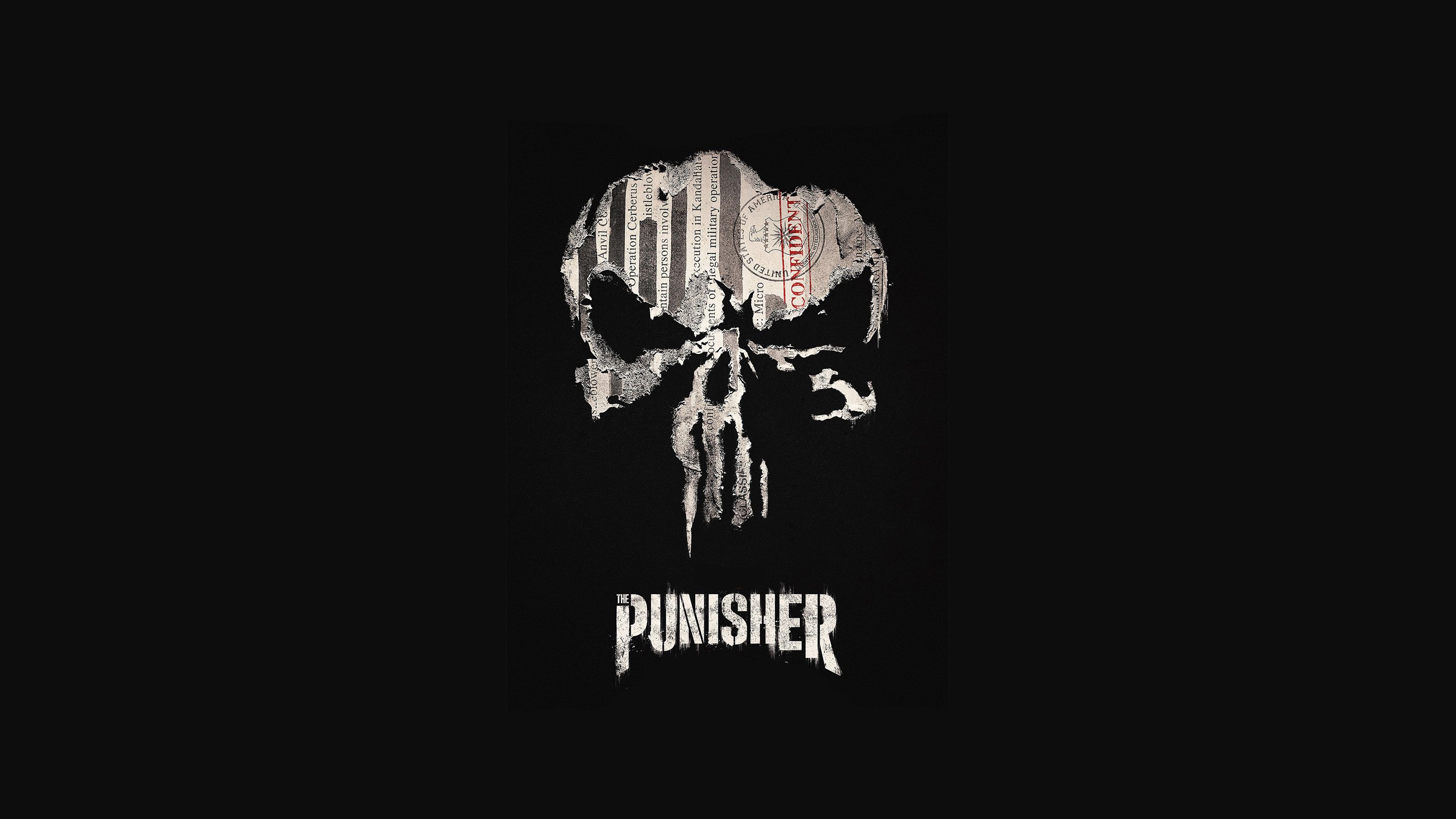 The Punisher Material Logo Wallpapers