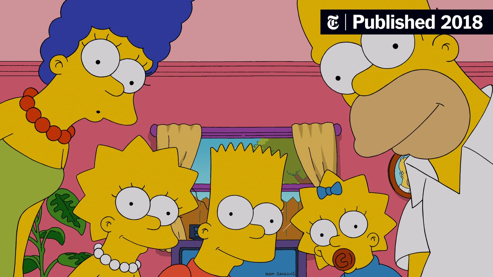 The Simpsons Family Watching Tv Wallpapers