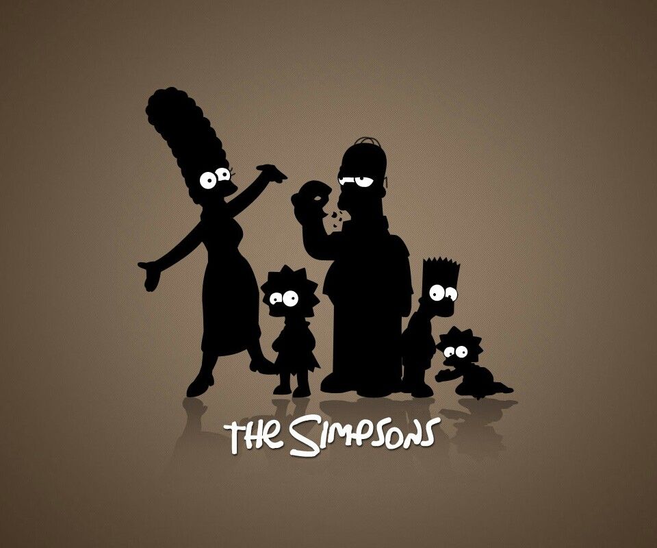 The Simpsons Family Watching Tv Wallpapers