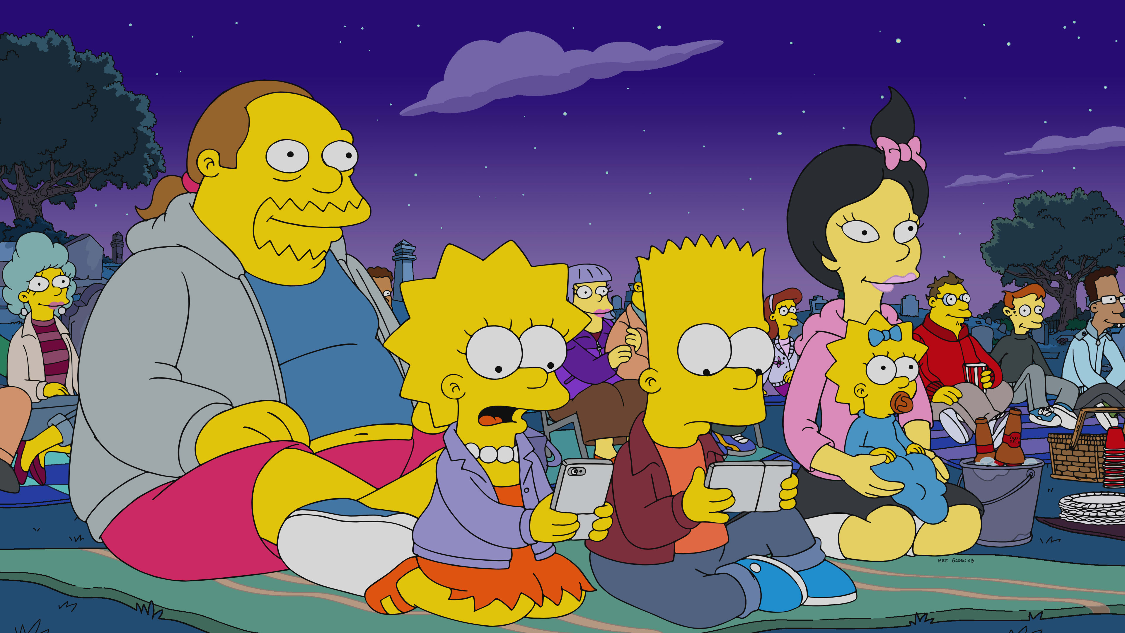 The Simpsons Kids 4K Wallpapers