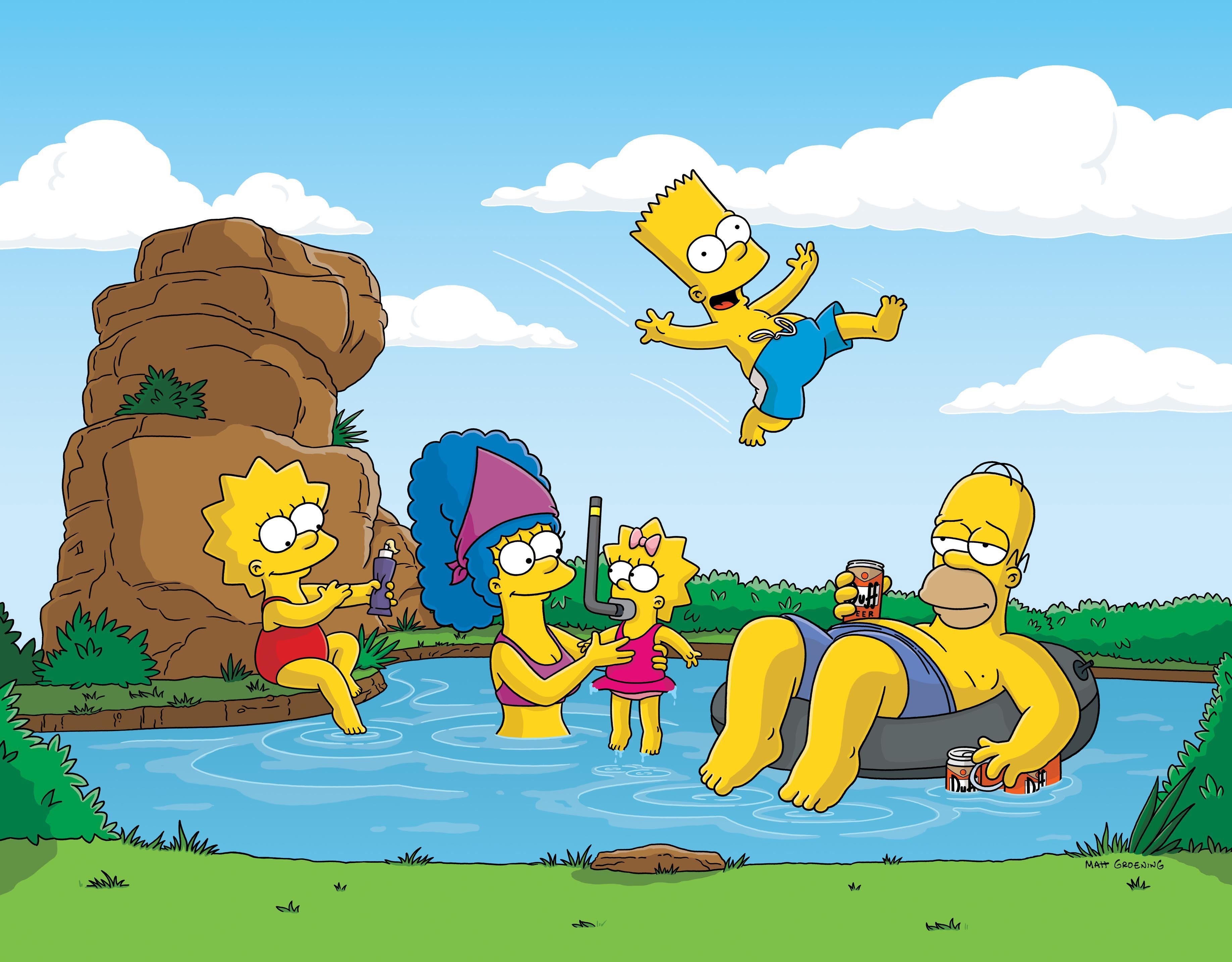 The Simpsons Kids 4K Wallpapers