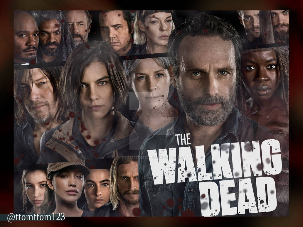 The Walking Dead Cast Poster Wallpapers