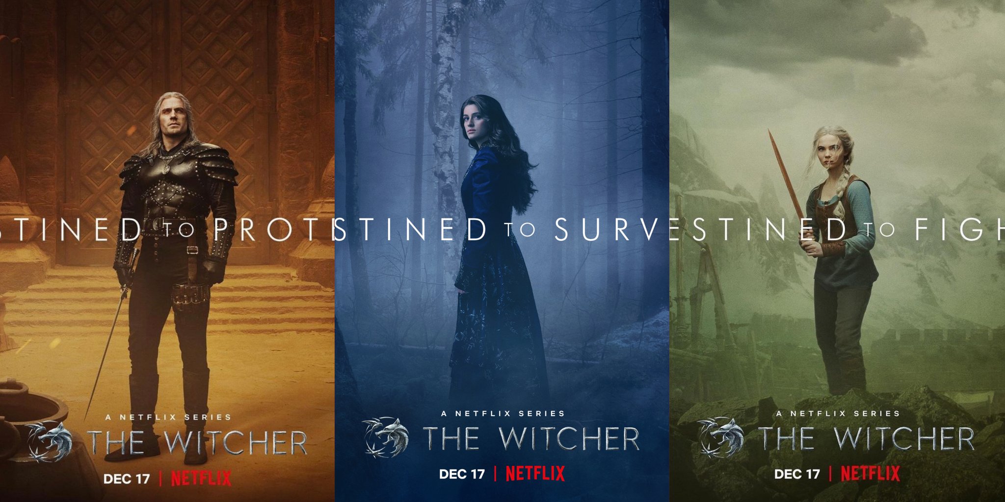 The Witcher Netflix Poster Wallpapers