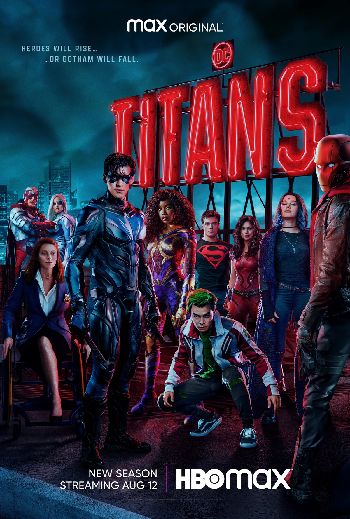 Titans Season 3 All Cast Wallpapers