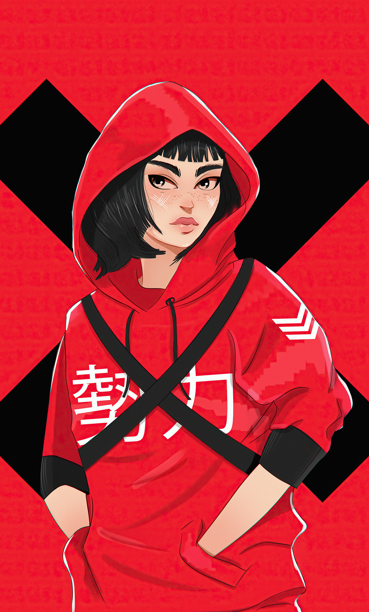 Tokyo Money Heist Illustration Wallpapers