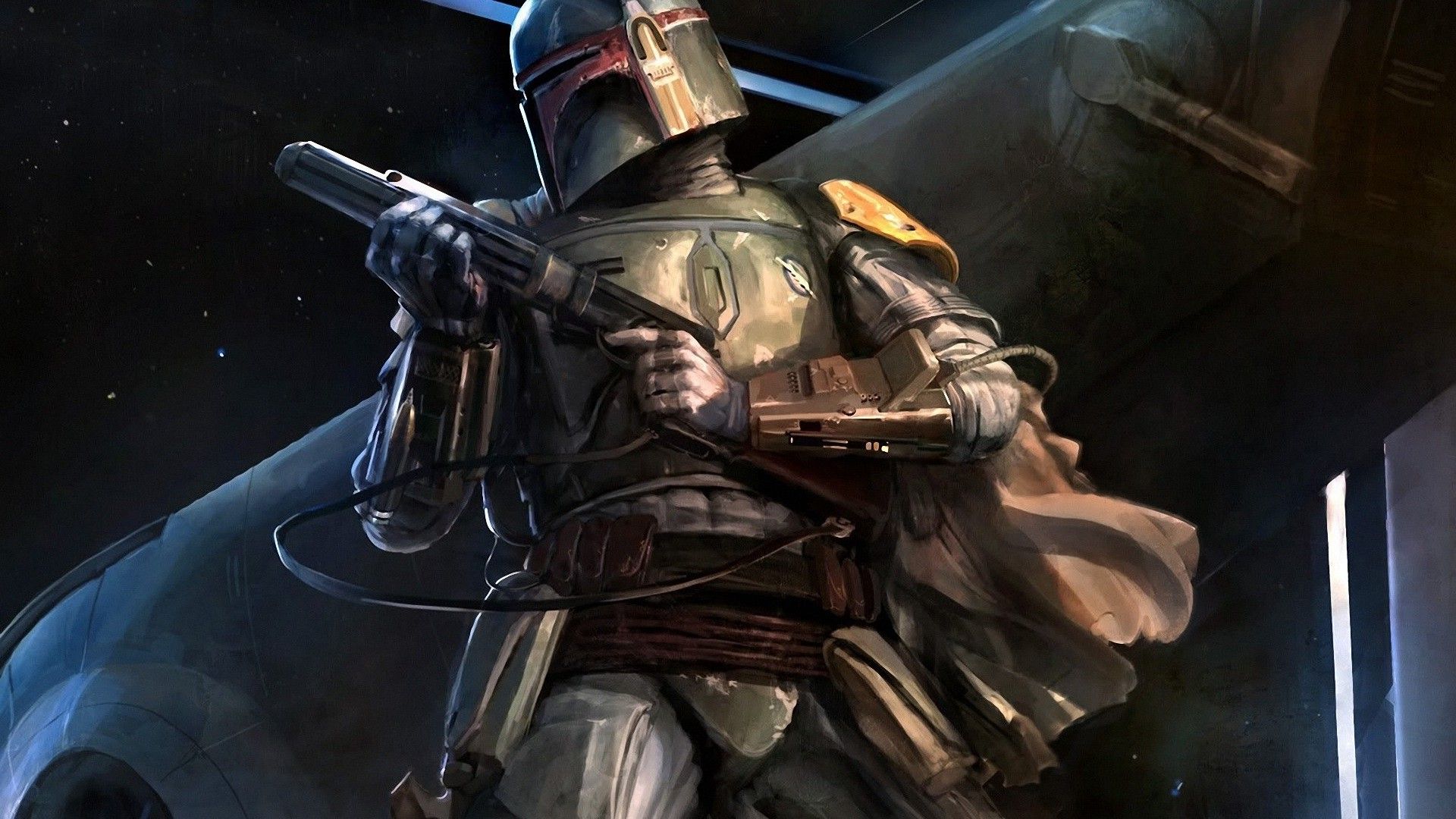 Tom Hardy As Boba Fett Bounty Hunter Wallpapers