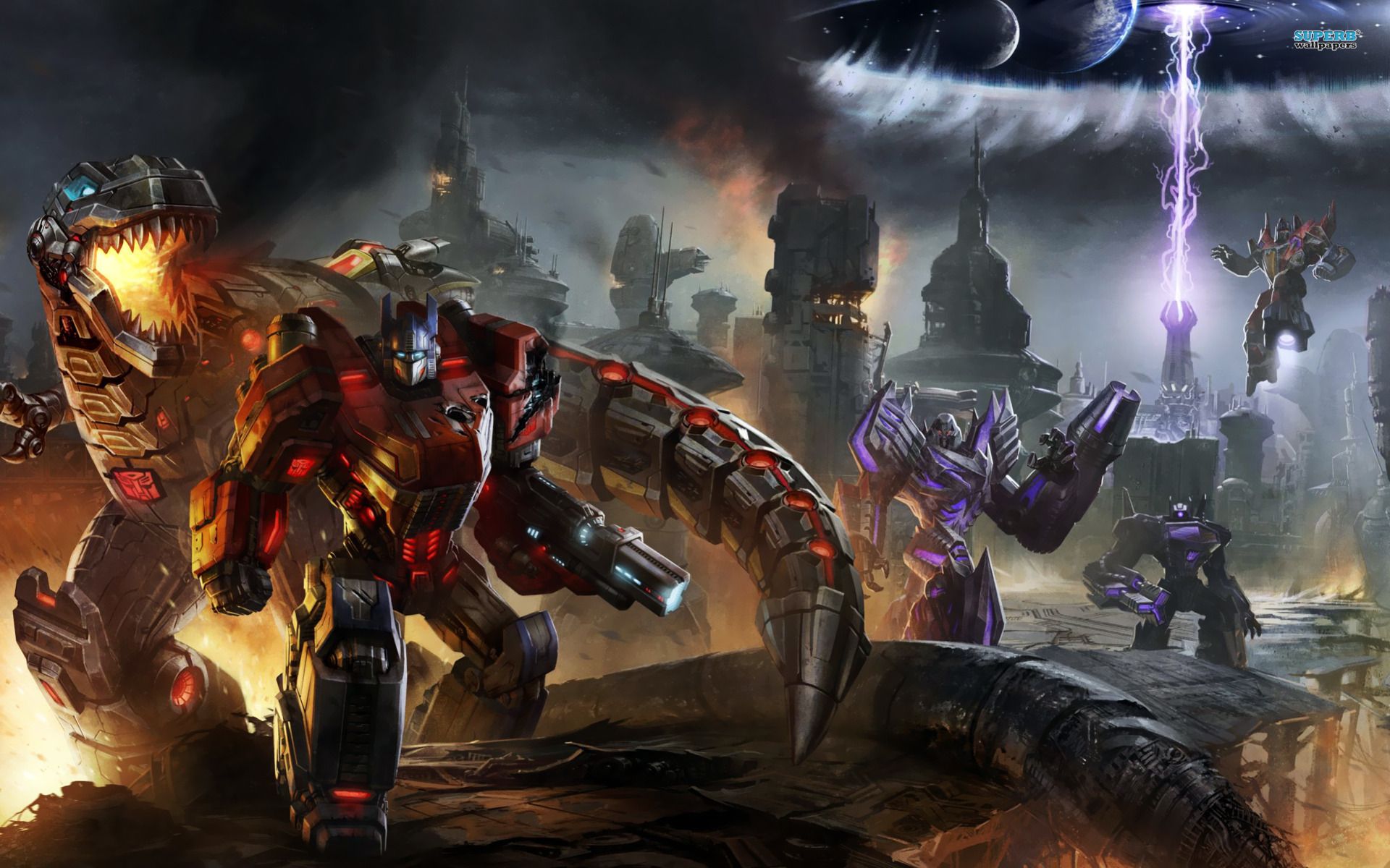 Transformers War For Cybertron Wallpapers