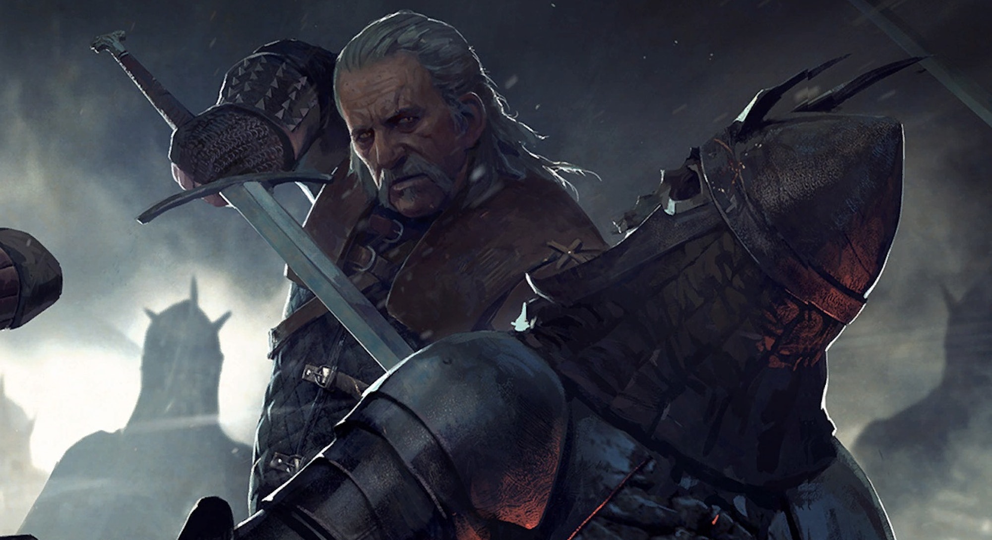 Vesemir The Witcher Nightmare Of The Wolf Wallpapers