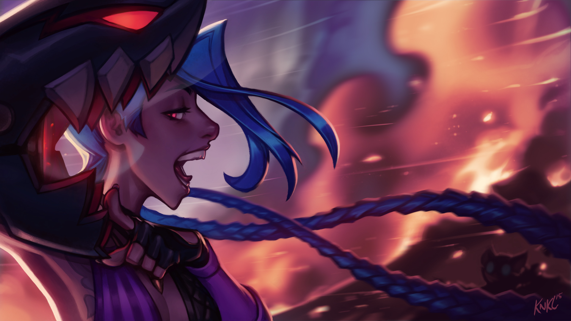 Viand Jinx Art League Of Legends Wallpapers