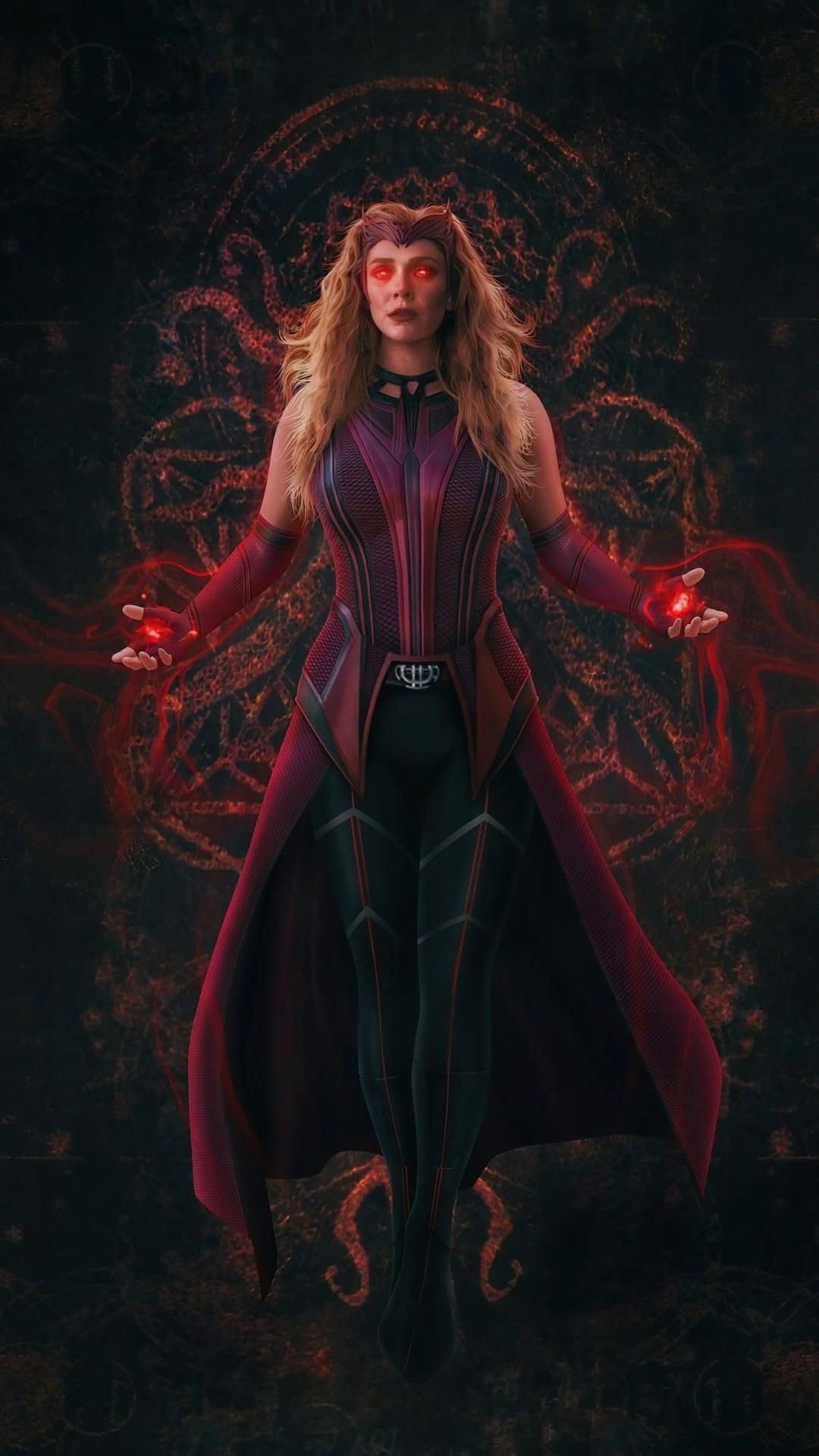 Wanda Maximoff Poster Art Wallpapers