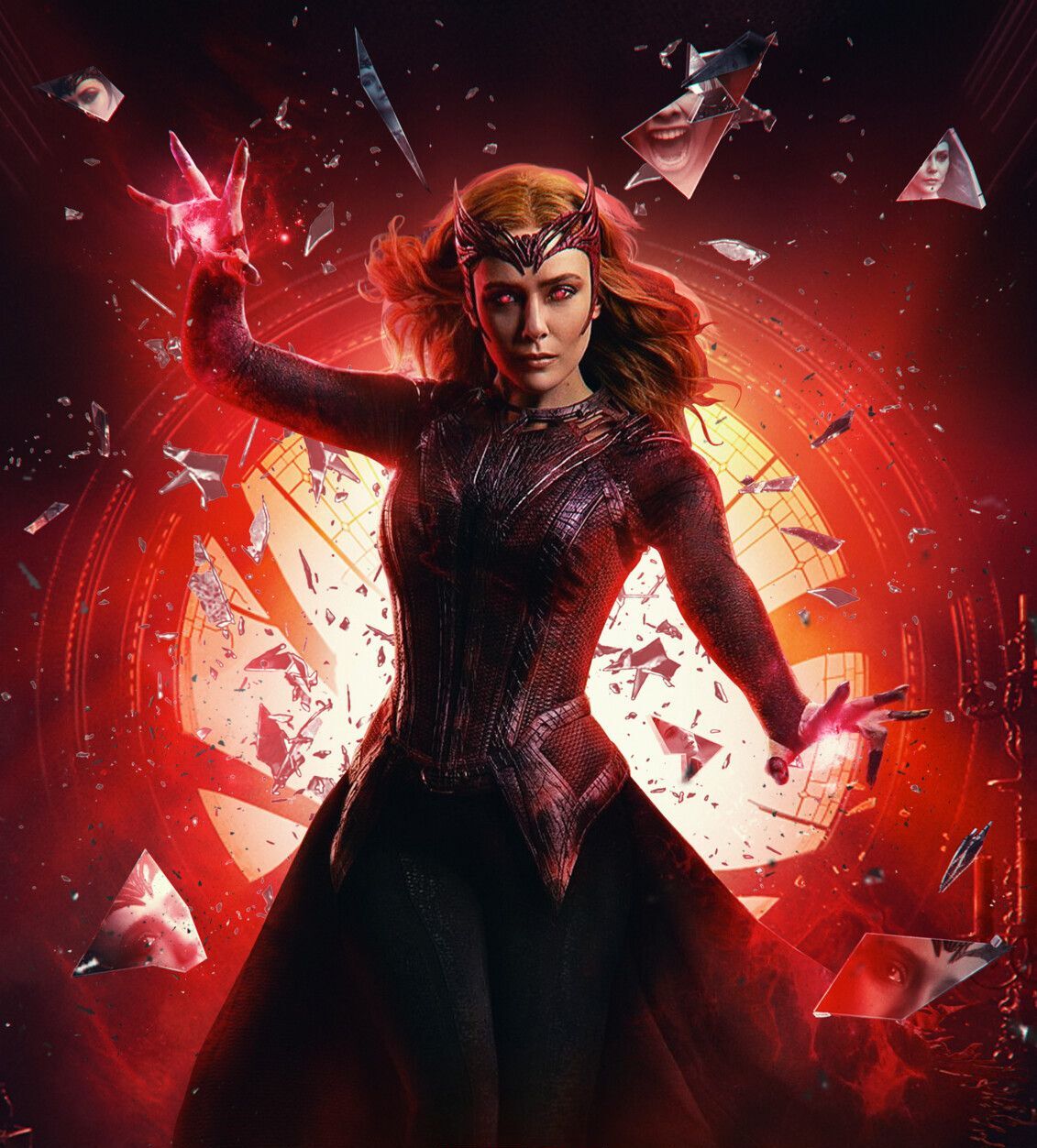 Wanda Maximoff Poster Art Wallpapers