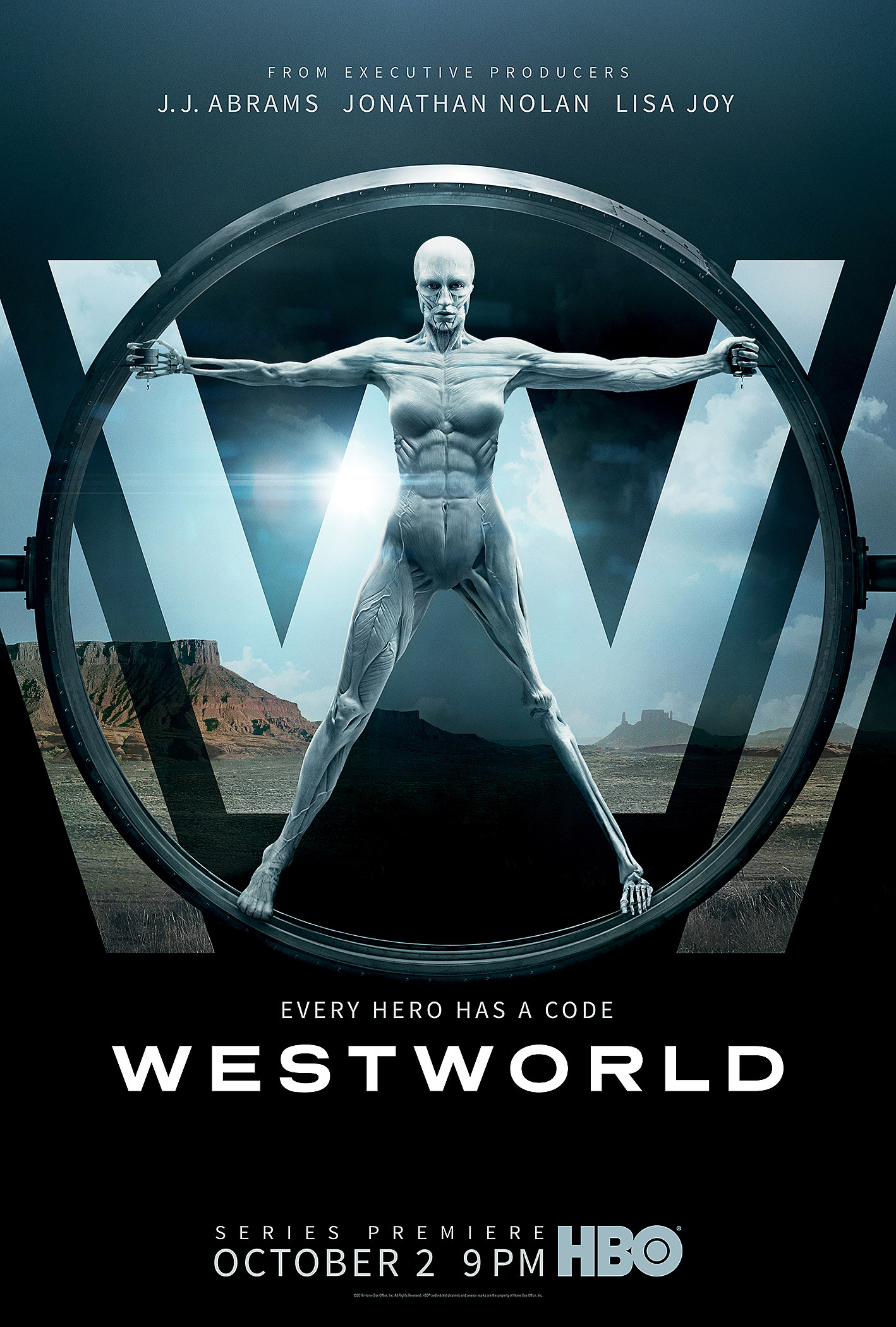 Westworld Title Poster Wallpapers