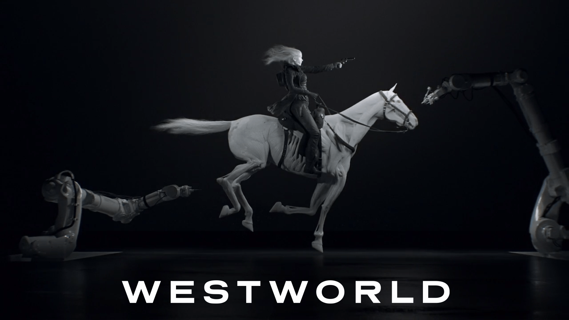 Westworld Title Poster Wallpapers