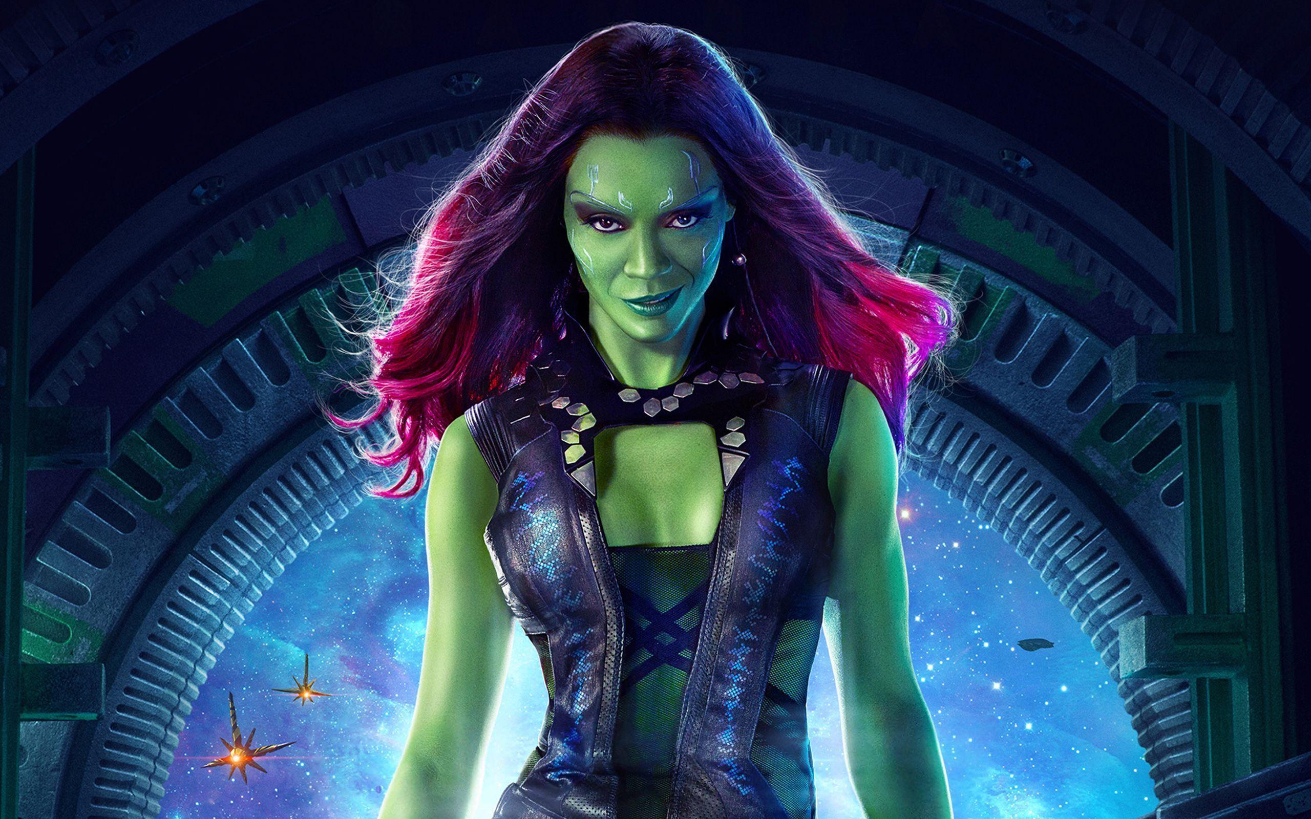 What If Gamora As Thanos Wallpapers