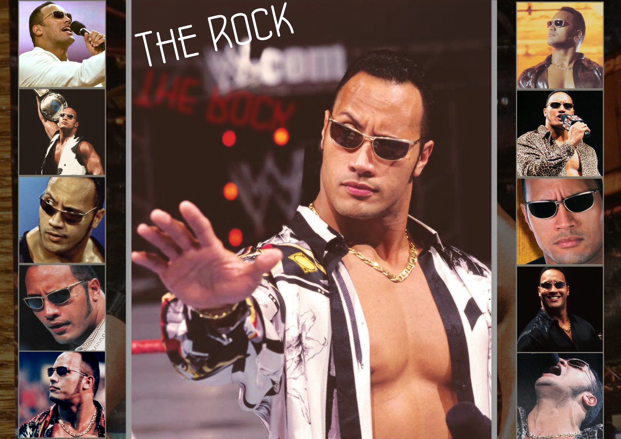 Young Dwayne The Rock Johnson Wallpapers