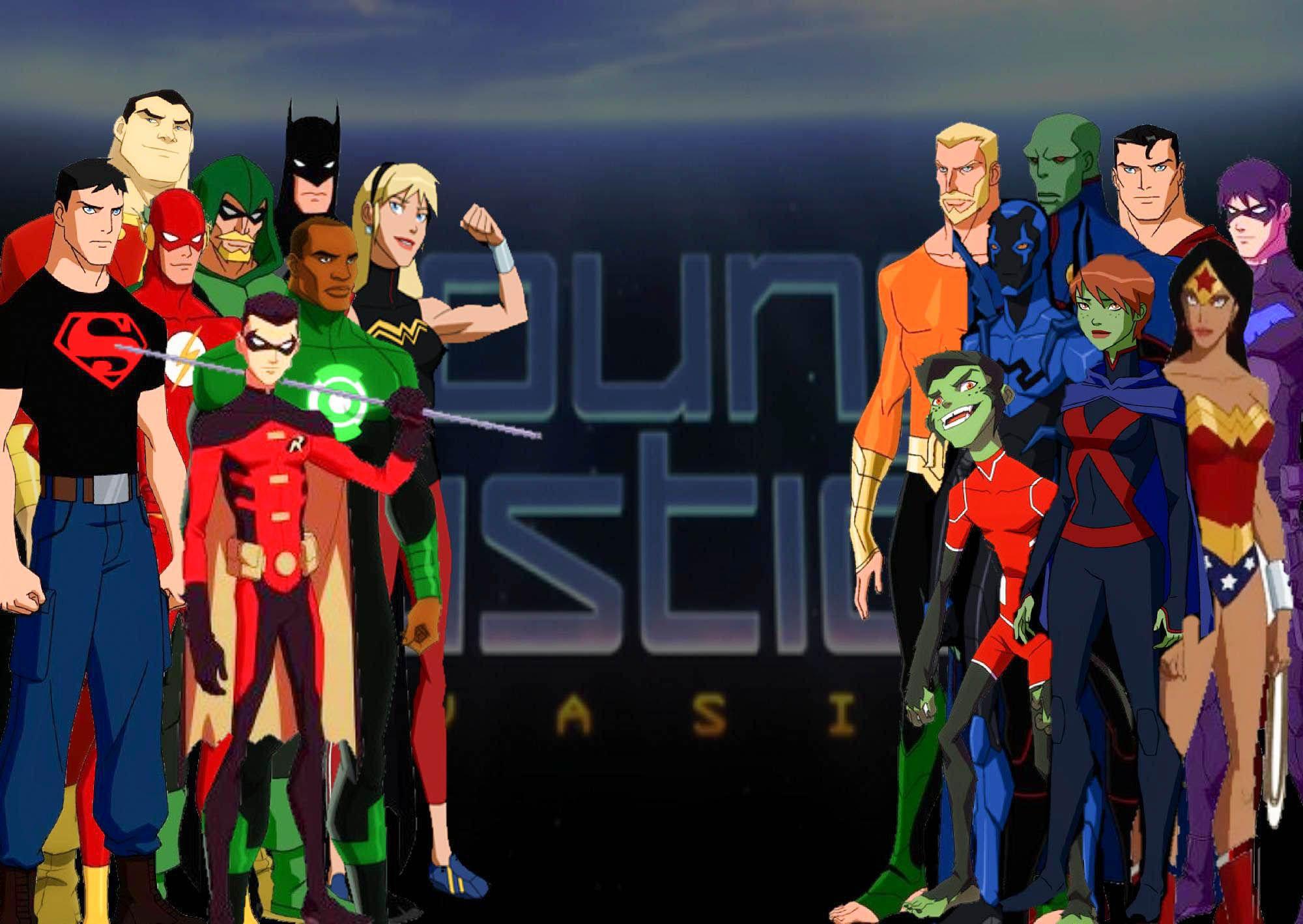 Young Justice Tv Show Wallpapers