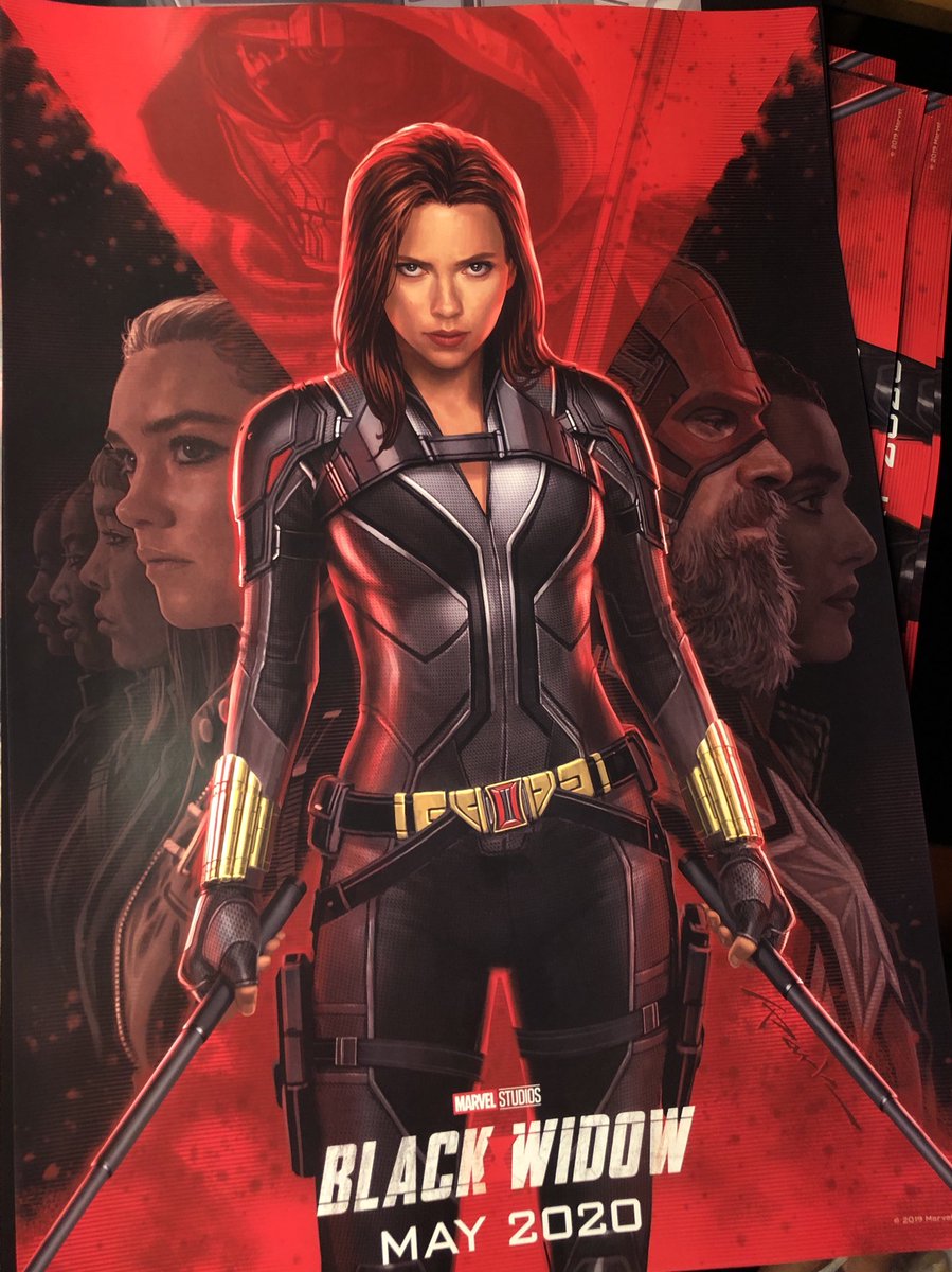 2020 New Black Widow Movie Wallpapers