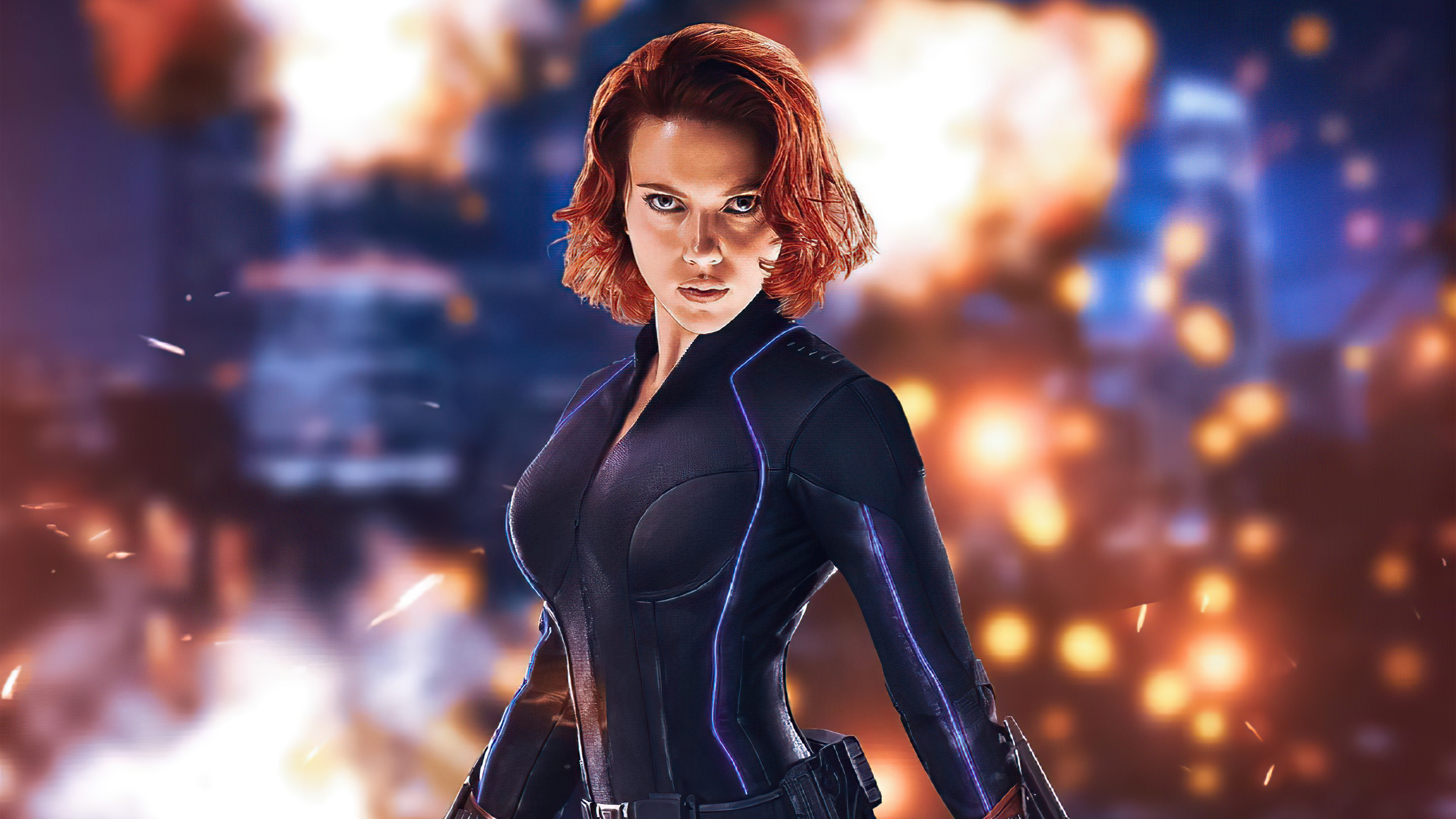 5K Black Widow Wallpapers