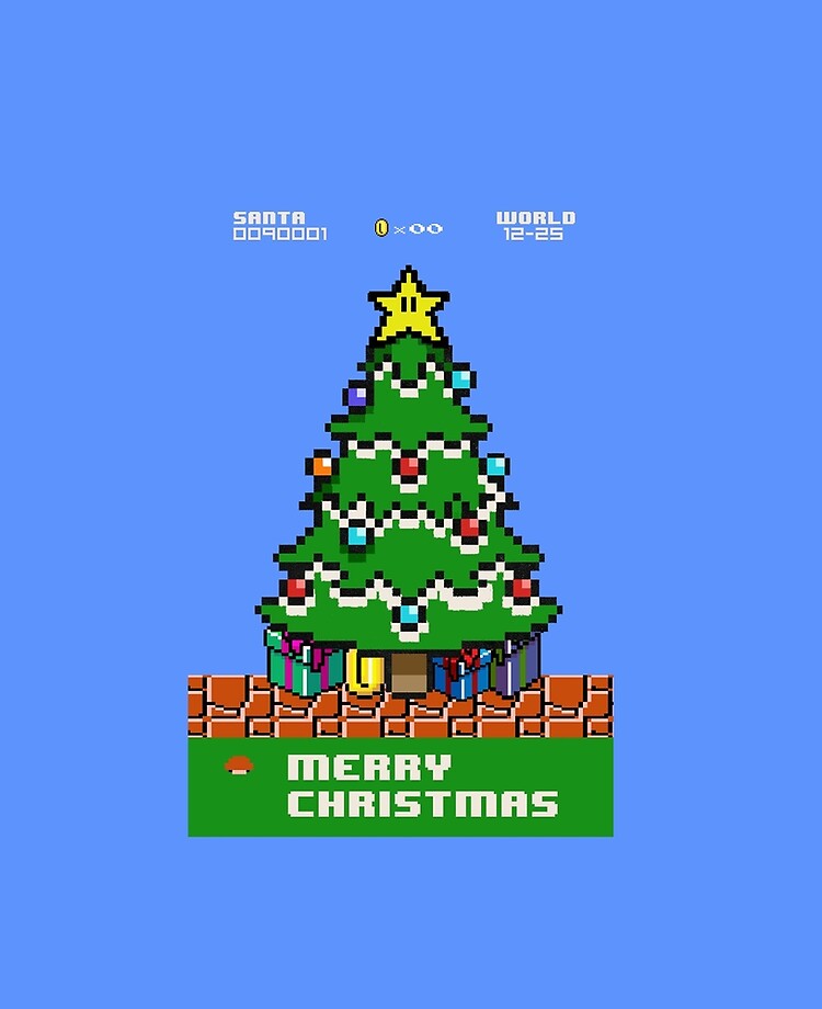 8-Bit Christmas Movie Wallpapers