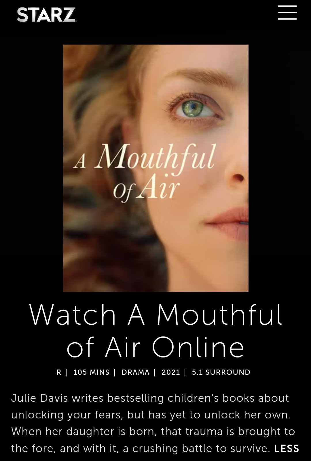 A Mouthful Of Air Movie 2021 Wallpapers