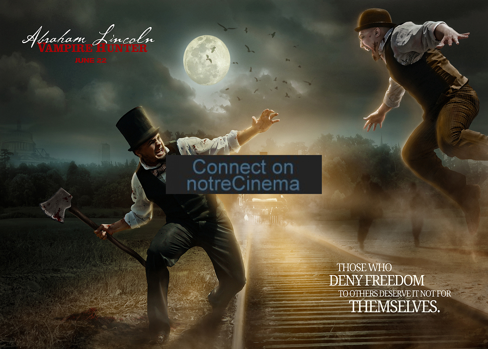 Abraham Lincoln: Vampire Hunter Wallpapers