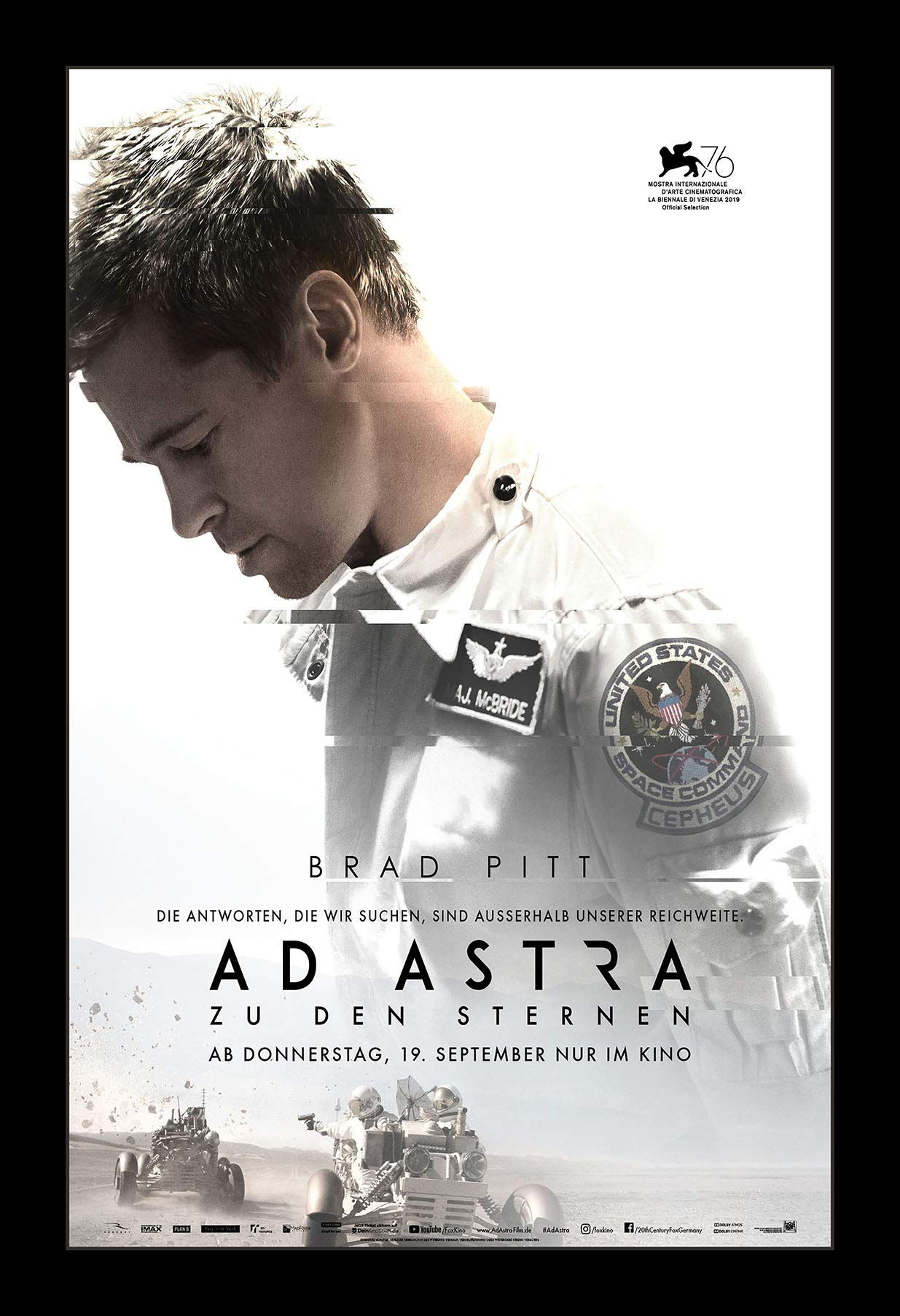 Ad Astra 2019 Movie Poster Wallpapers