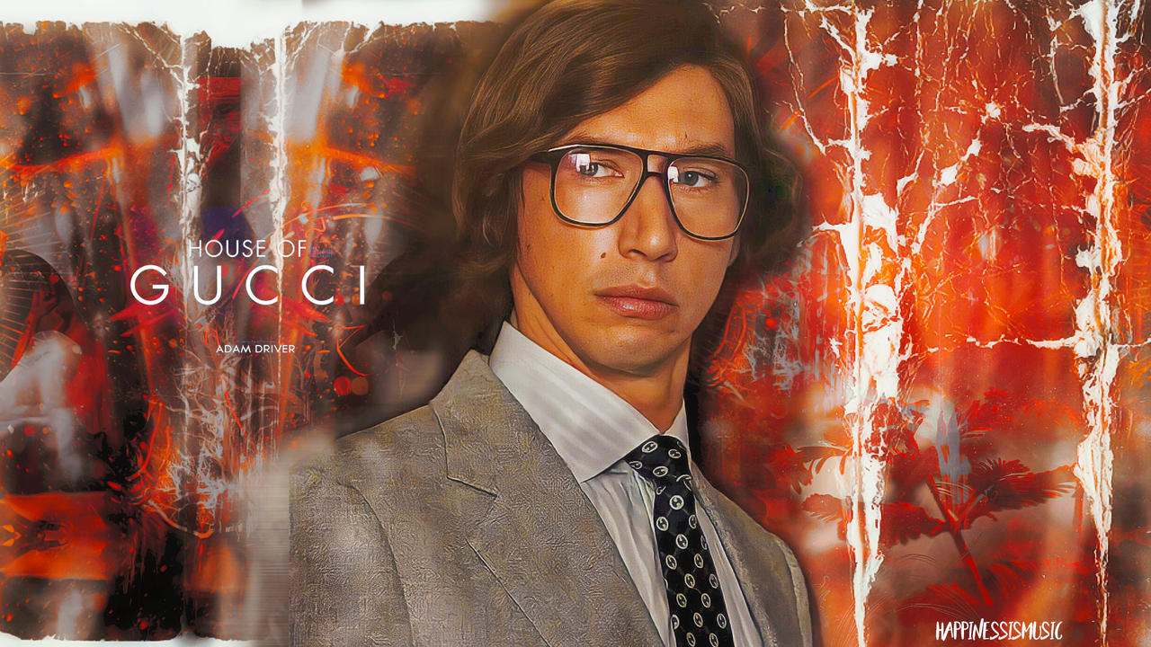 Adam Driver House Of Gucci Poster Wallpapers