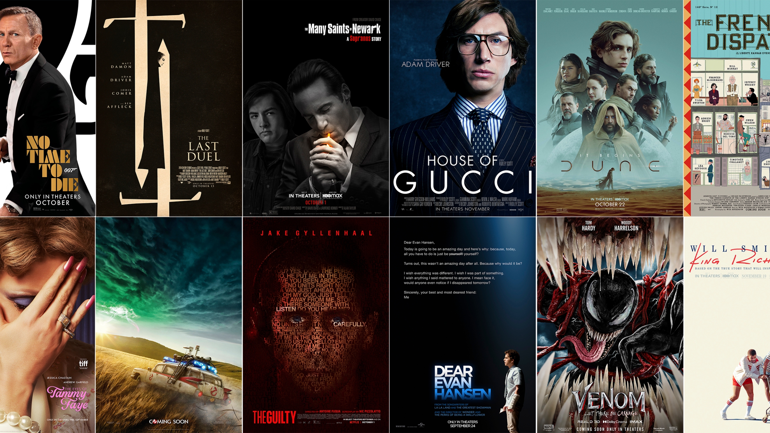 Adam Driver House Of Gucci Poster Wallpapers