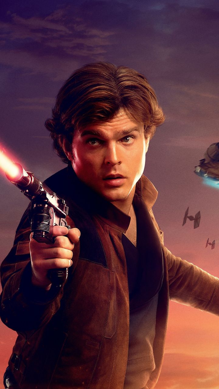 Alden Ehrenreich As Han Solo Star Wars Art Wallpapers