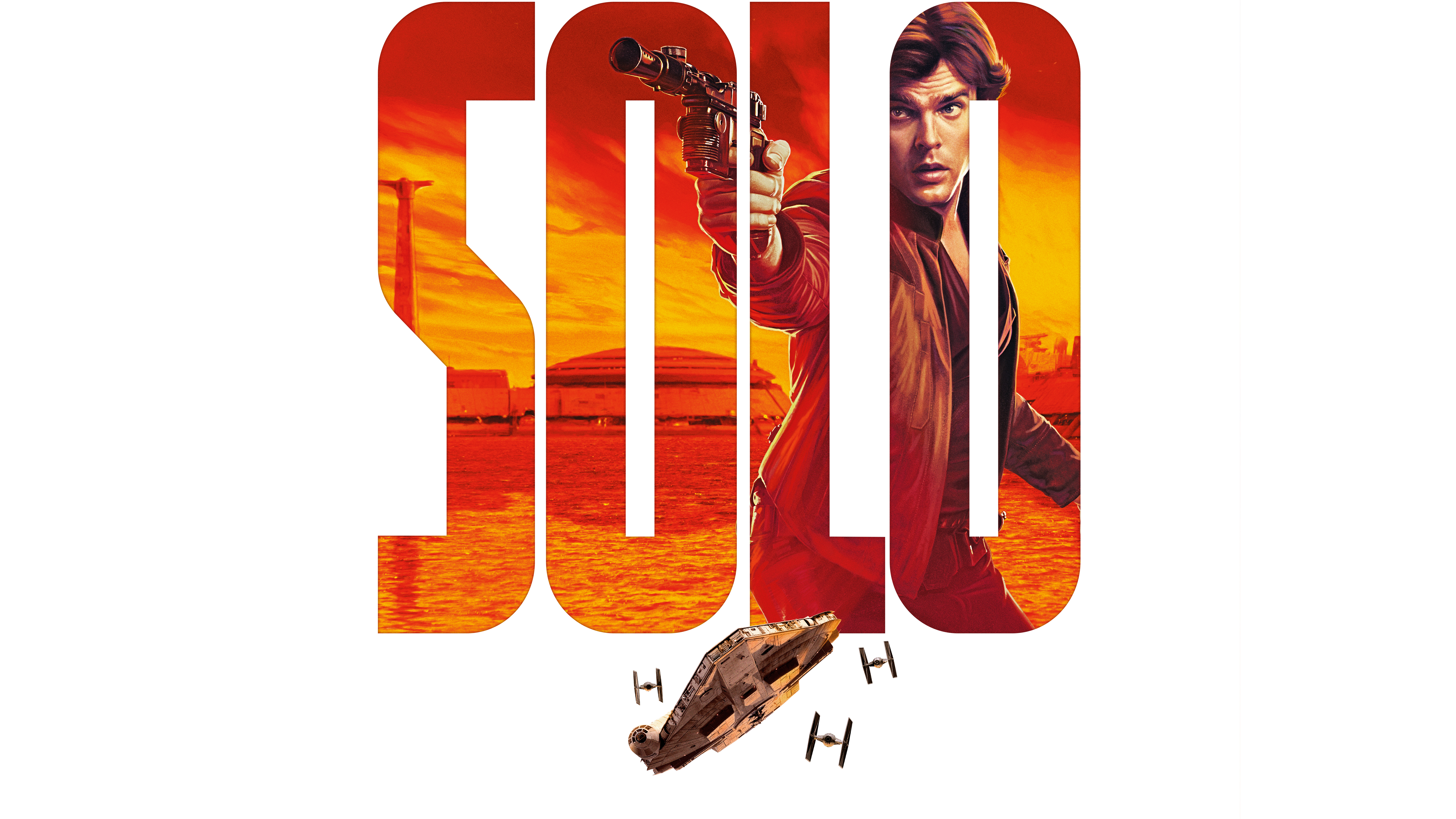 Alden Ehrenreich As Han Solo Star Wars Art Wallpapers