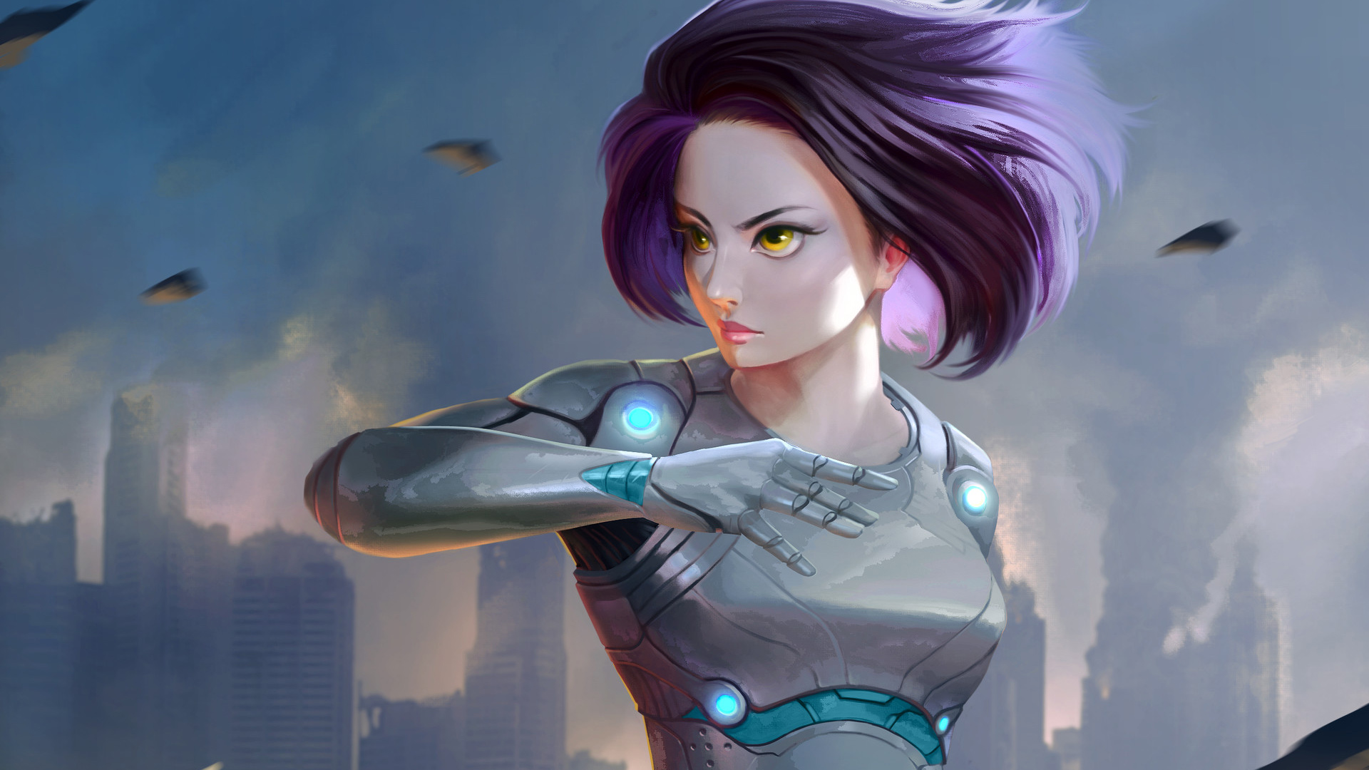 Alita Battle Angel 2018 Movie Wallpapers