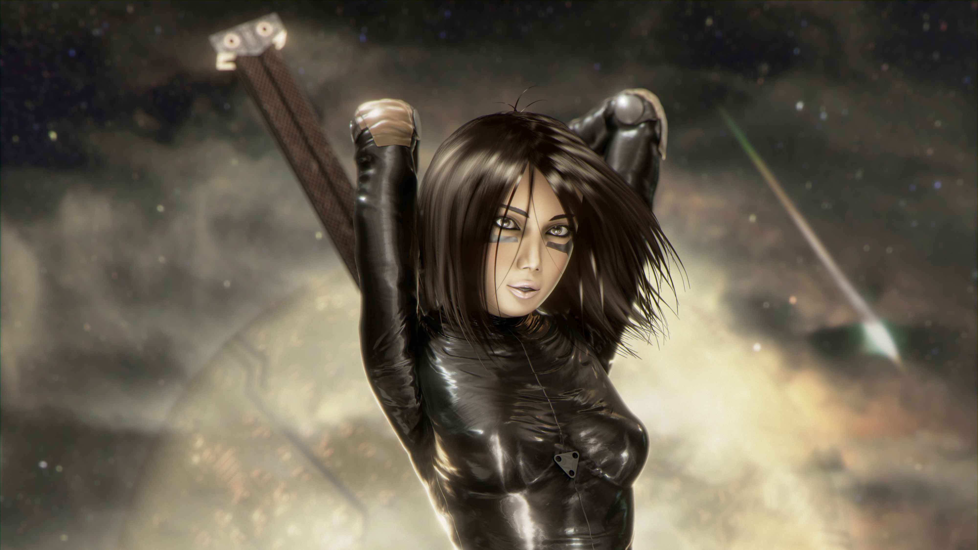 Alita Battle Angel 2018 Movie Wallpapers