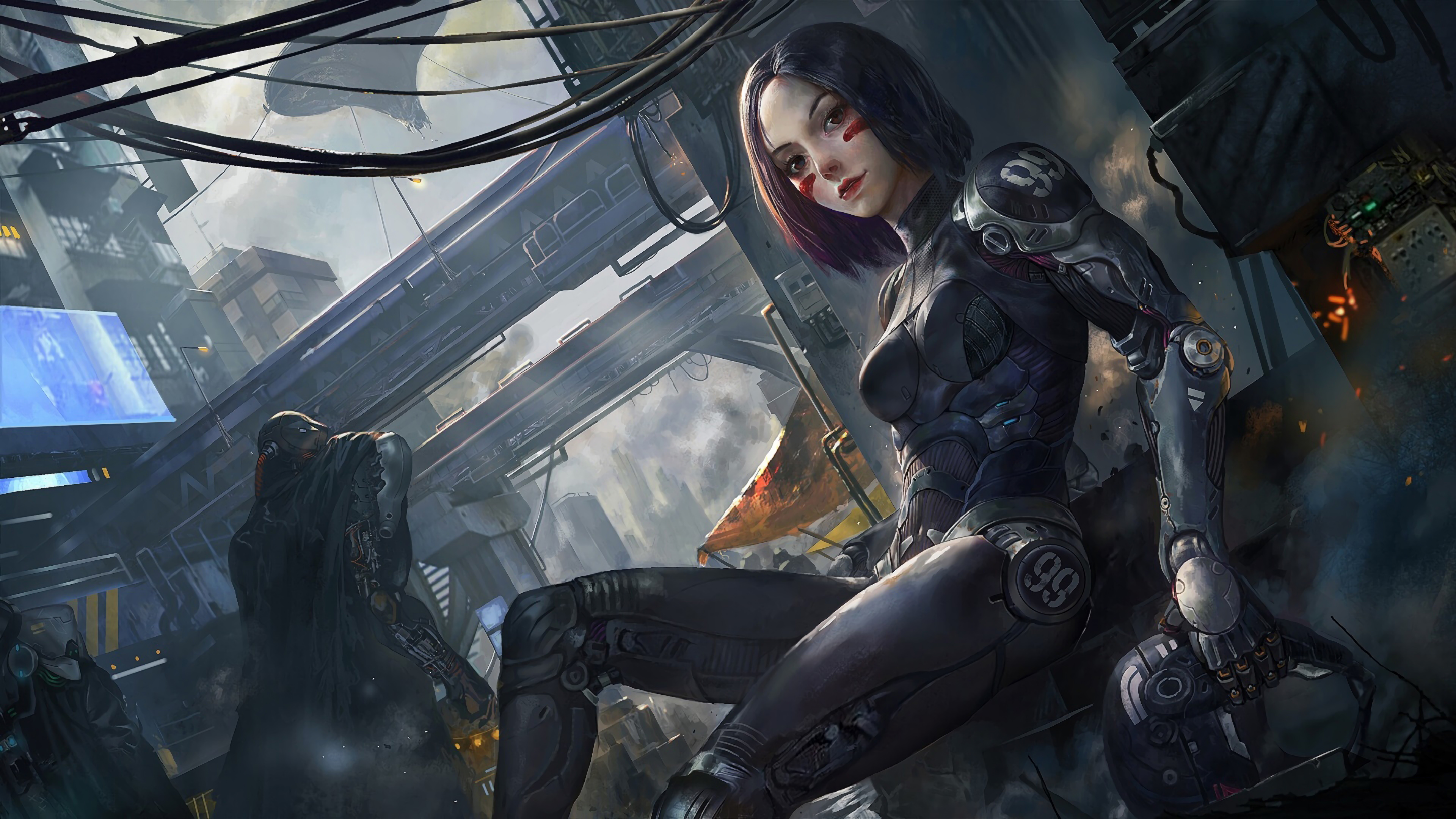 Alita Battle Angel Arts Wallpapers