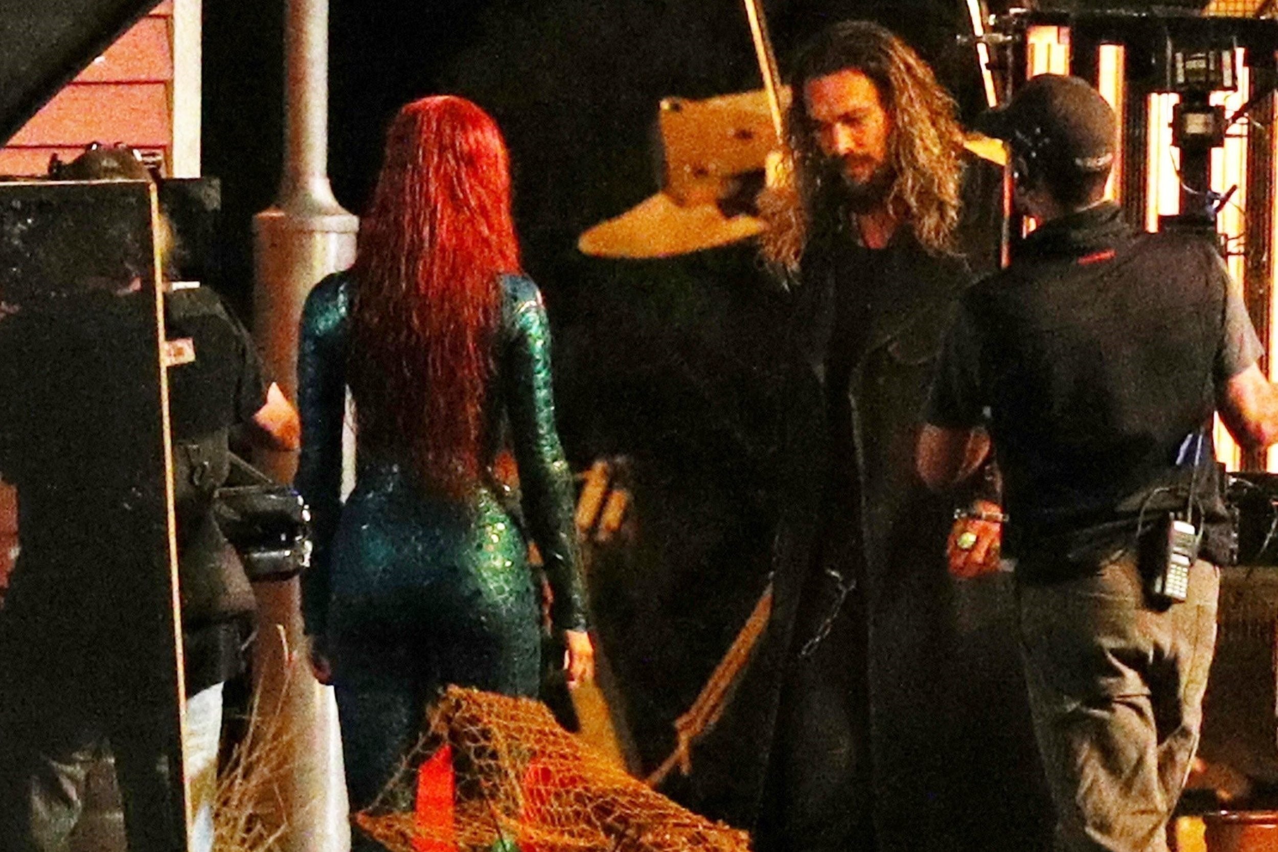 Amber Heard As Mera And Jason Momoa As Aquaman Wallpapers