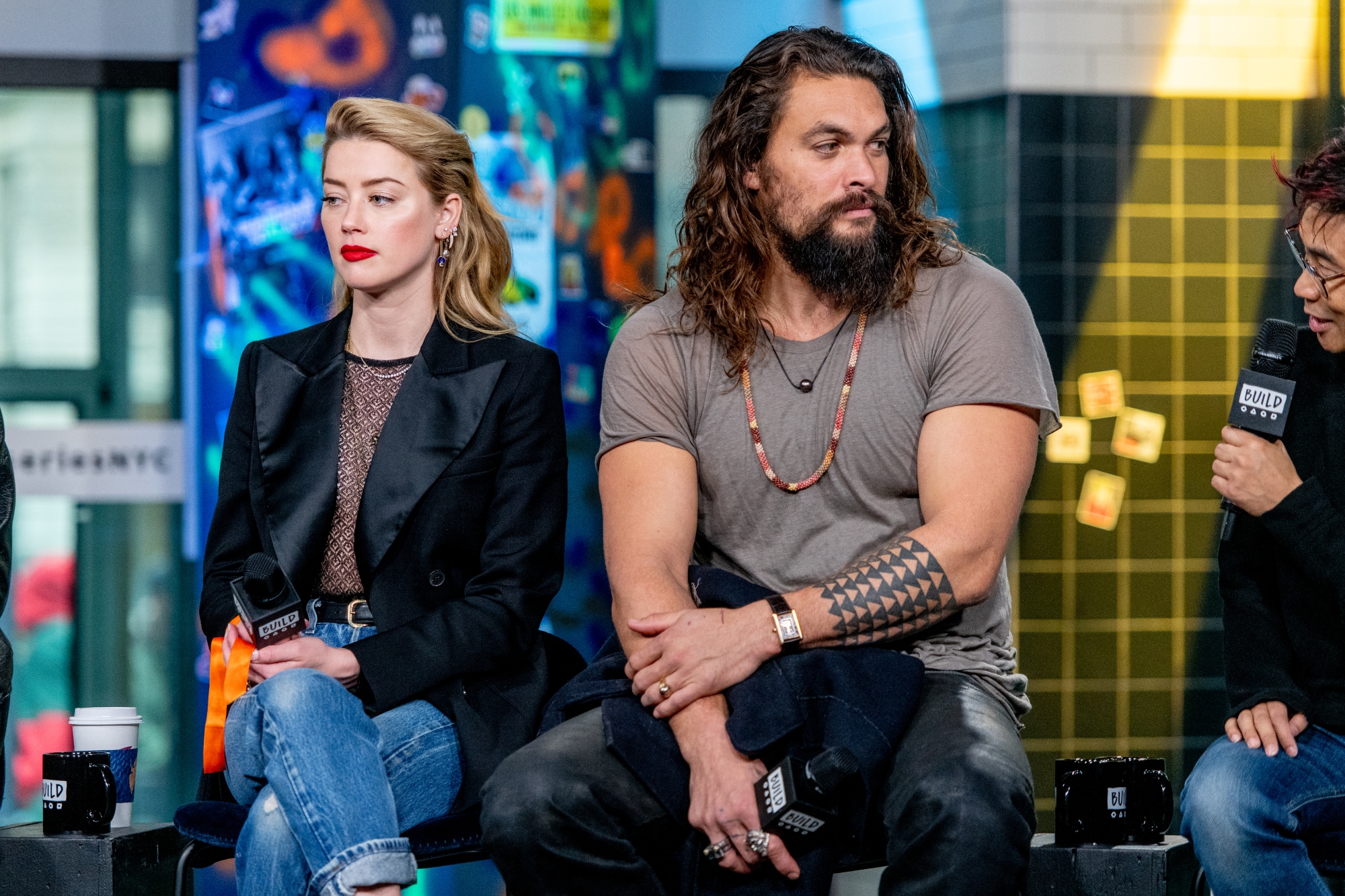 Amber Heard As Mera And Jason Momoa As Aquaman Wallpapers