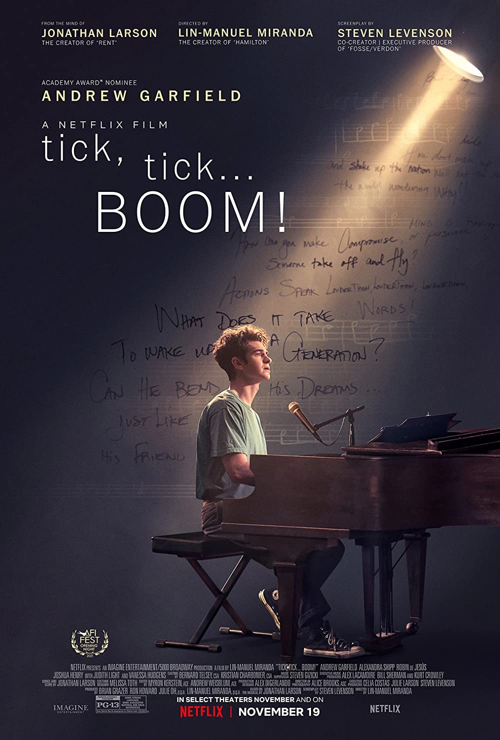 Andrew Garfield And Vanessa Hudgens In Tick, Tick...Boom! Wallpapers