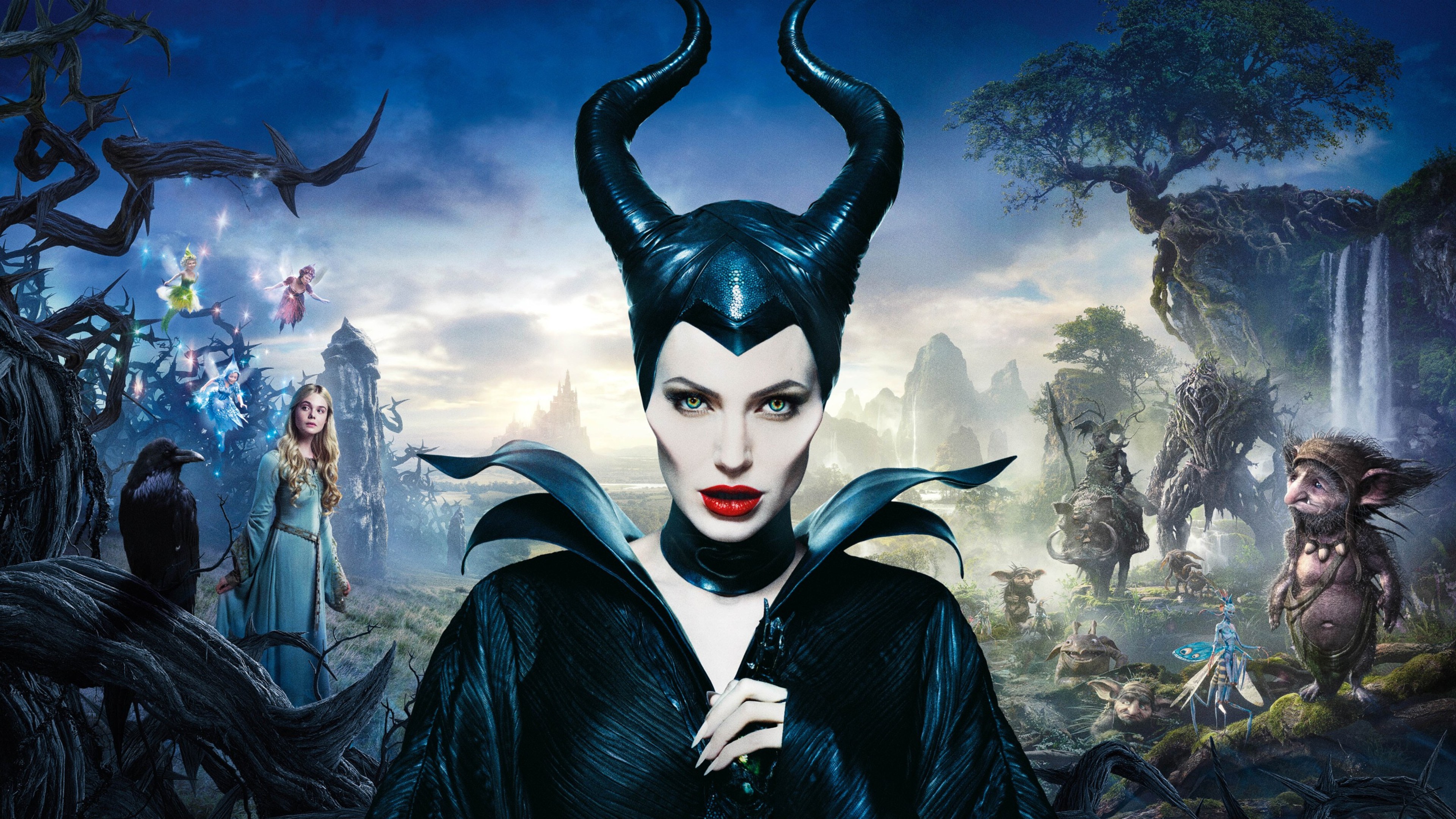 Angelina Jolie In Maleficent 2 Wallpapers