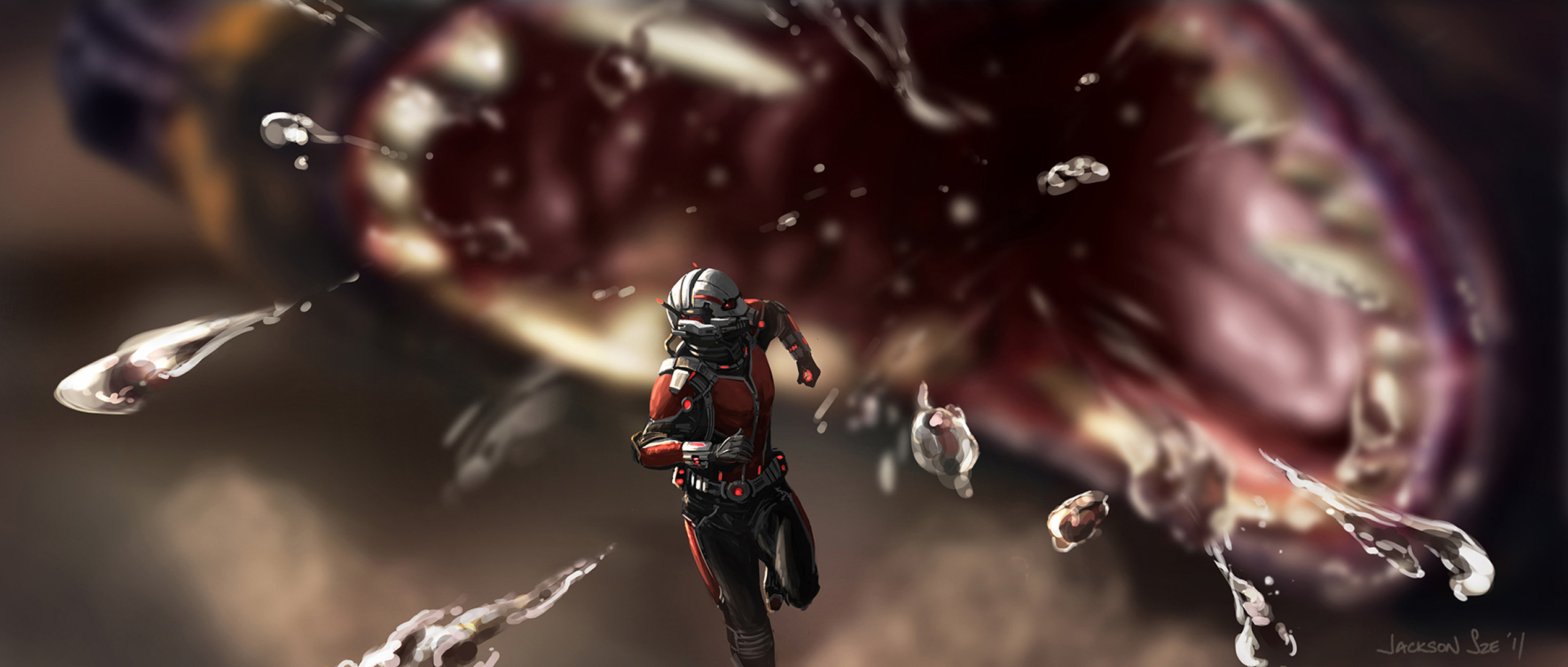 Ant Man And The Wasp Art Starburst Magazine Wallpapers