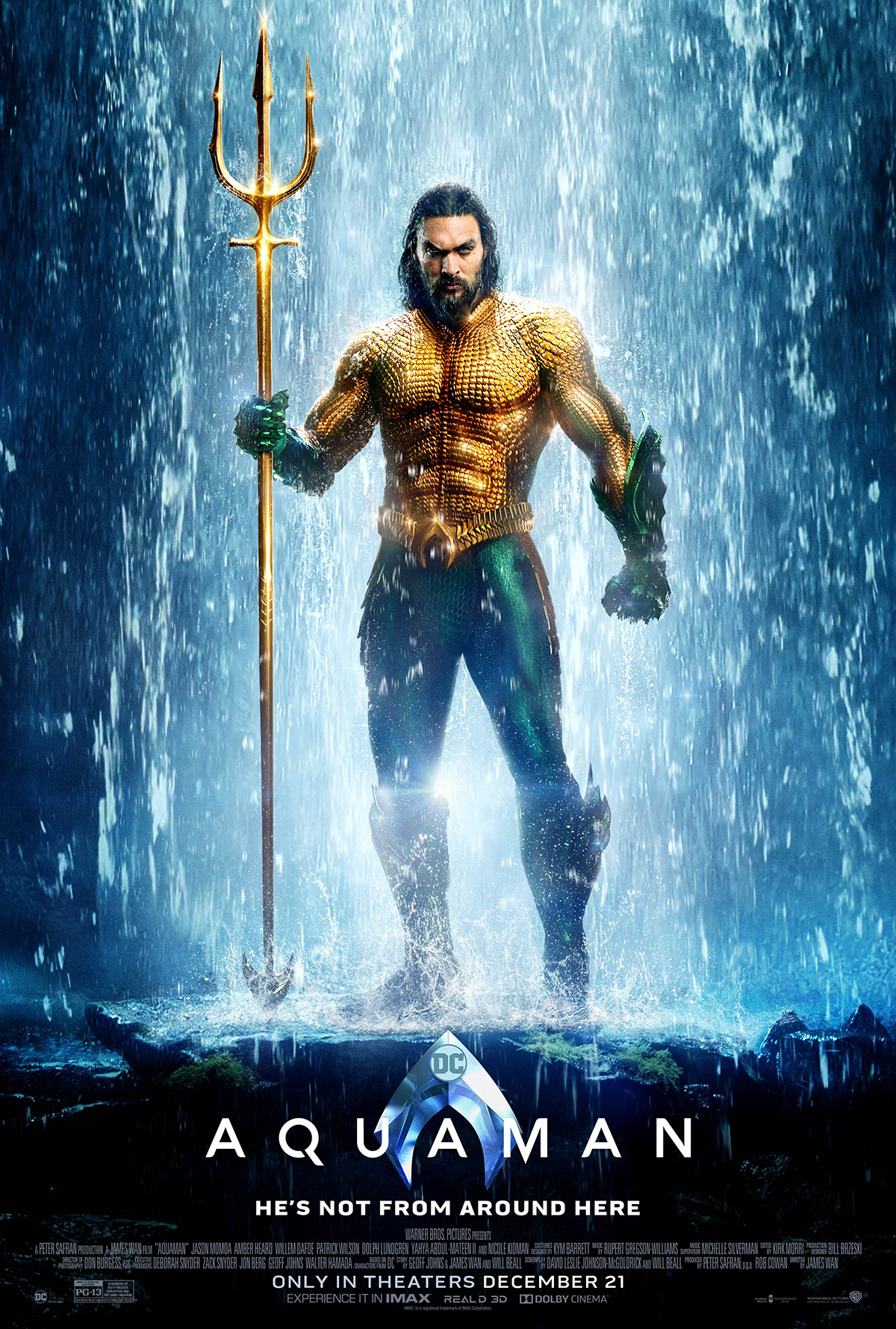 Aquaman 2018 Movie 12K Poster Wallpapers