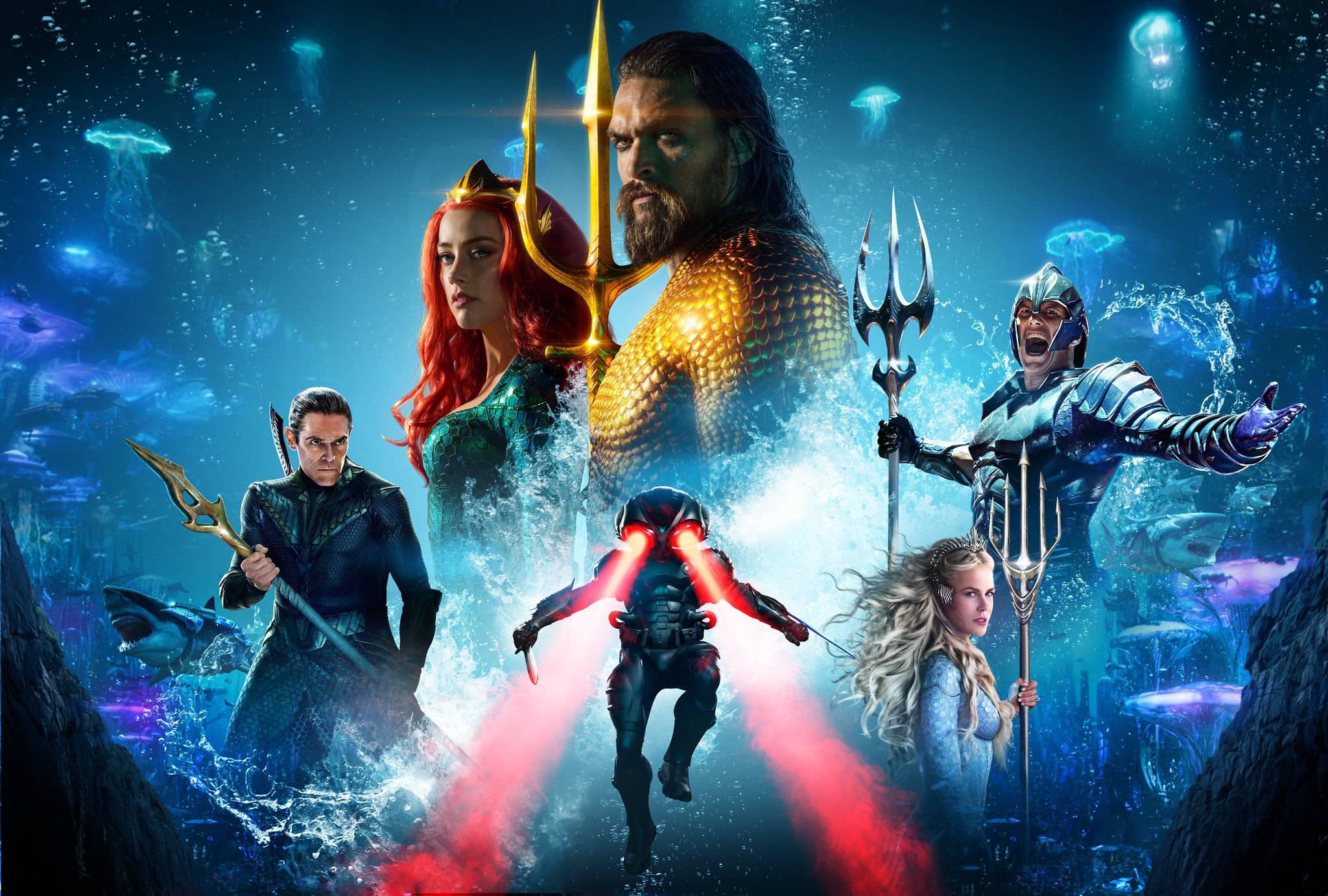 Aquaman 2018 Movie 12K Poster Wallpapers