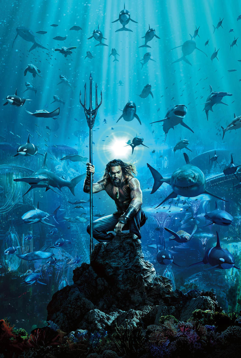 Aquaman 2018 Movie Banner Textless Wallpapers