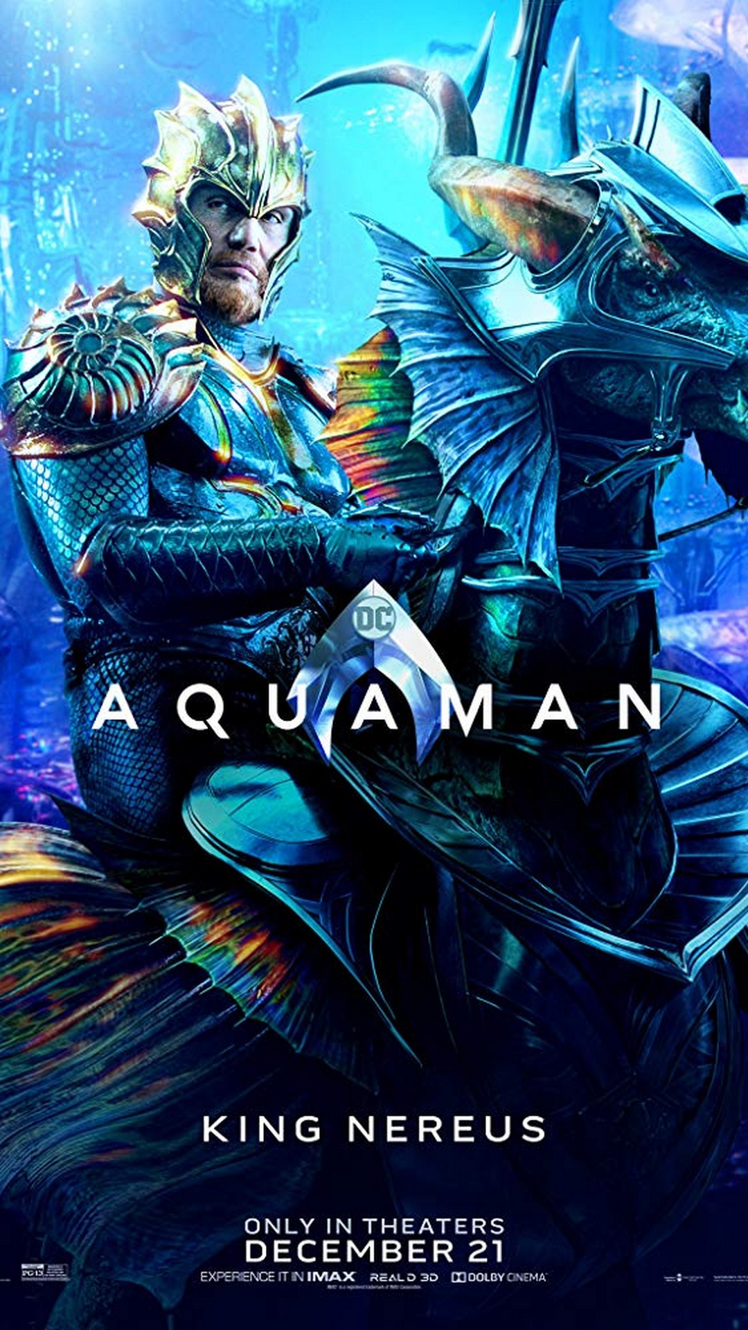 Aquaman 2018 Movie Banner Textless Wallpapers