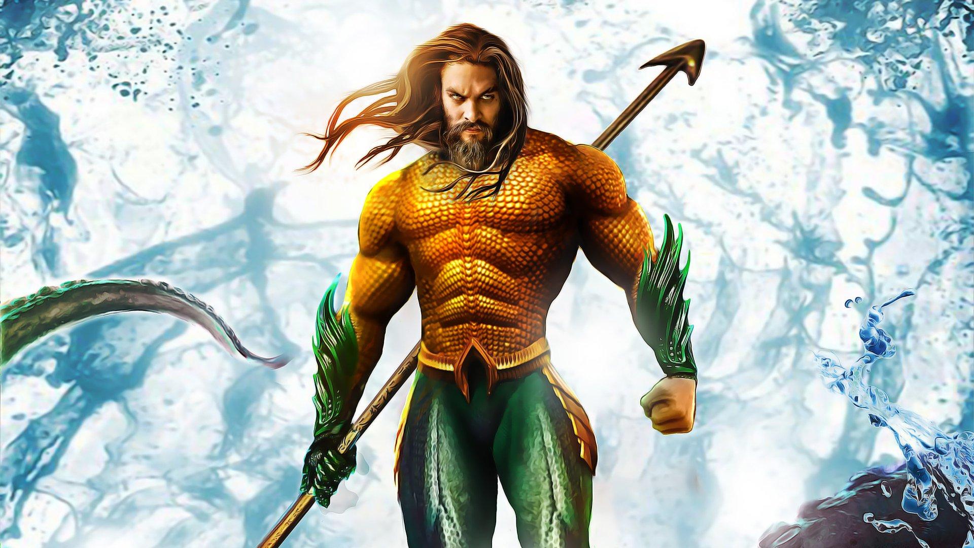 Aquaman 2018 Movie Banner Textless Wallpapers