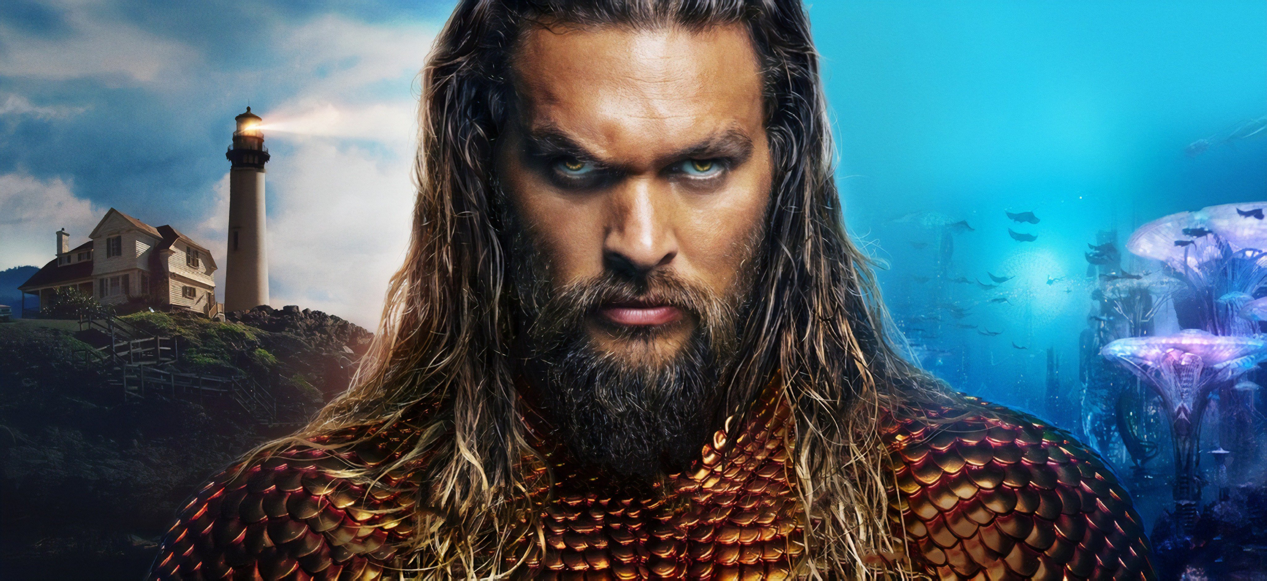 Aquaman 2018 Movie Banner Textless Wallpapers