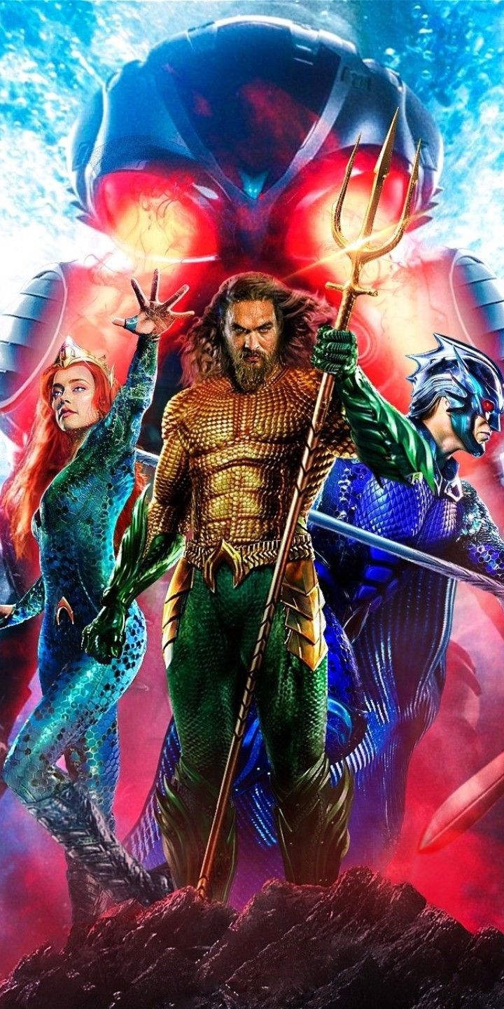 Aquaman 2018 Movie Banner Textless Wallpapers