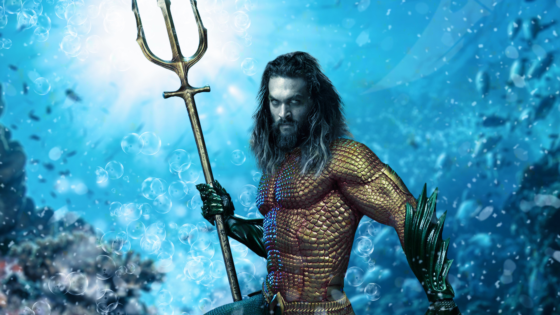 Aquaman 2018 Movie Fan Poster Wallpapers