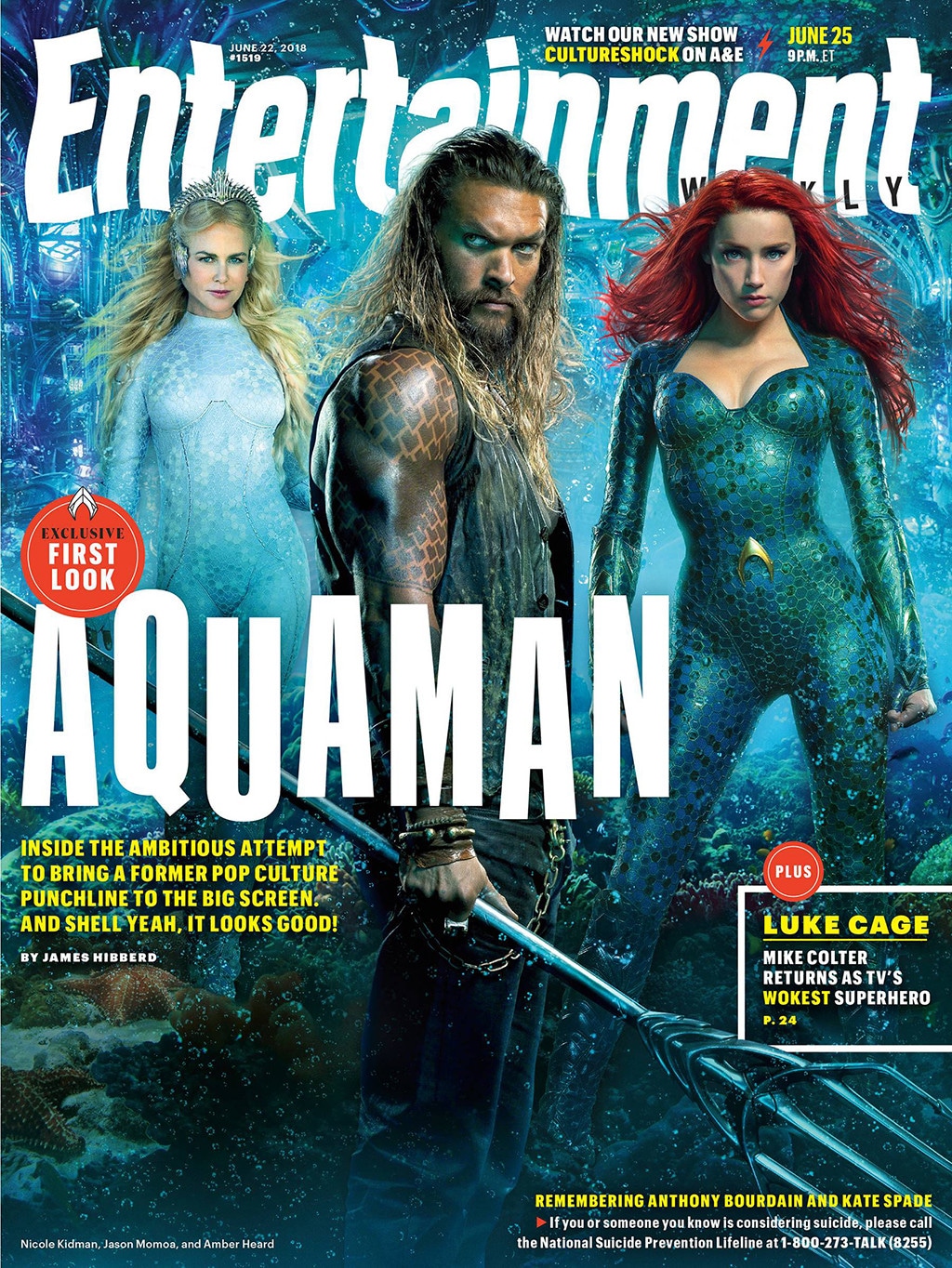 Aquaman 2018 Movie First Look Wallpapers