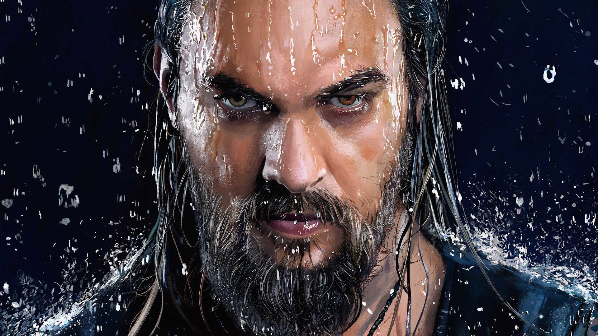 Aquaman Jason Momoa Poster Artwork Wallpapers